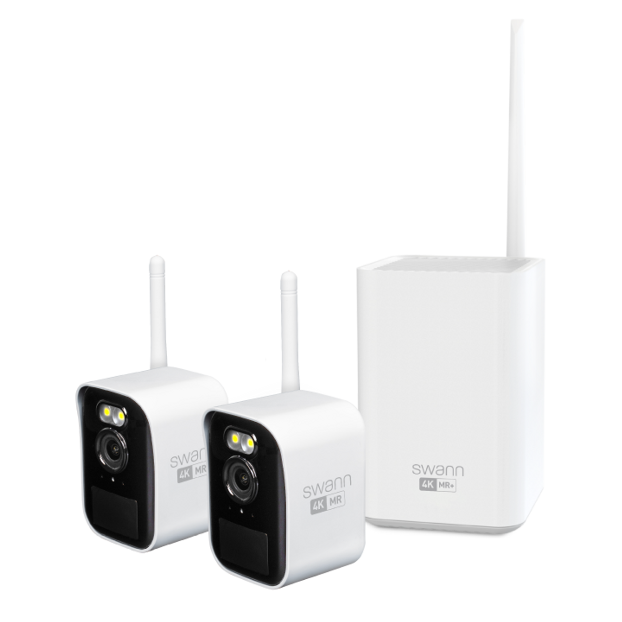 SWNVK-MRMINISD2-AU - Swann MaxRanger4K Mini Wireless Security System / Base Station / 32GB / 2x MINICAM 4K Cams