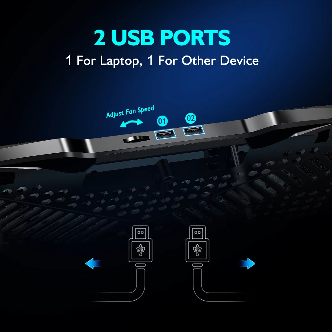 COOLCOLD Laptop Cooling Pad