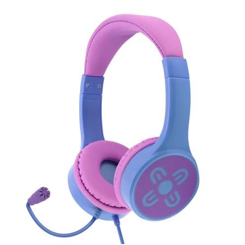 Moki ChatZone Kids On-Ear Headphones (Pink/Purple)
