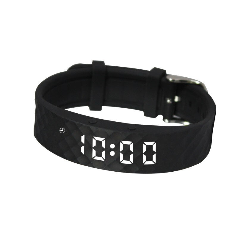 Vibratime Vibrating Alarm Watch with 15 alarms Black