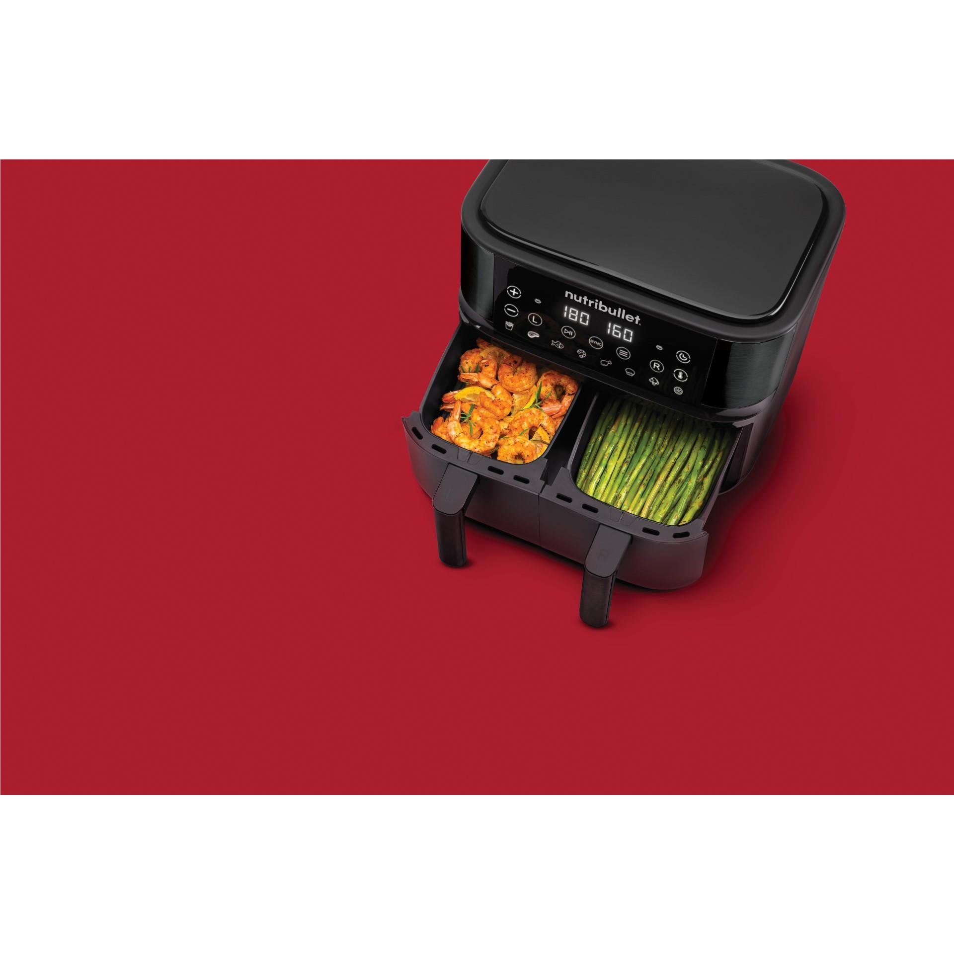 NutriBullet Twin Drawer Air Fryer
