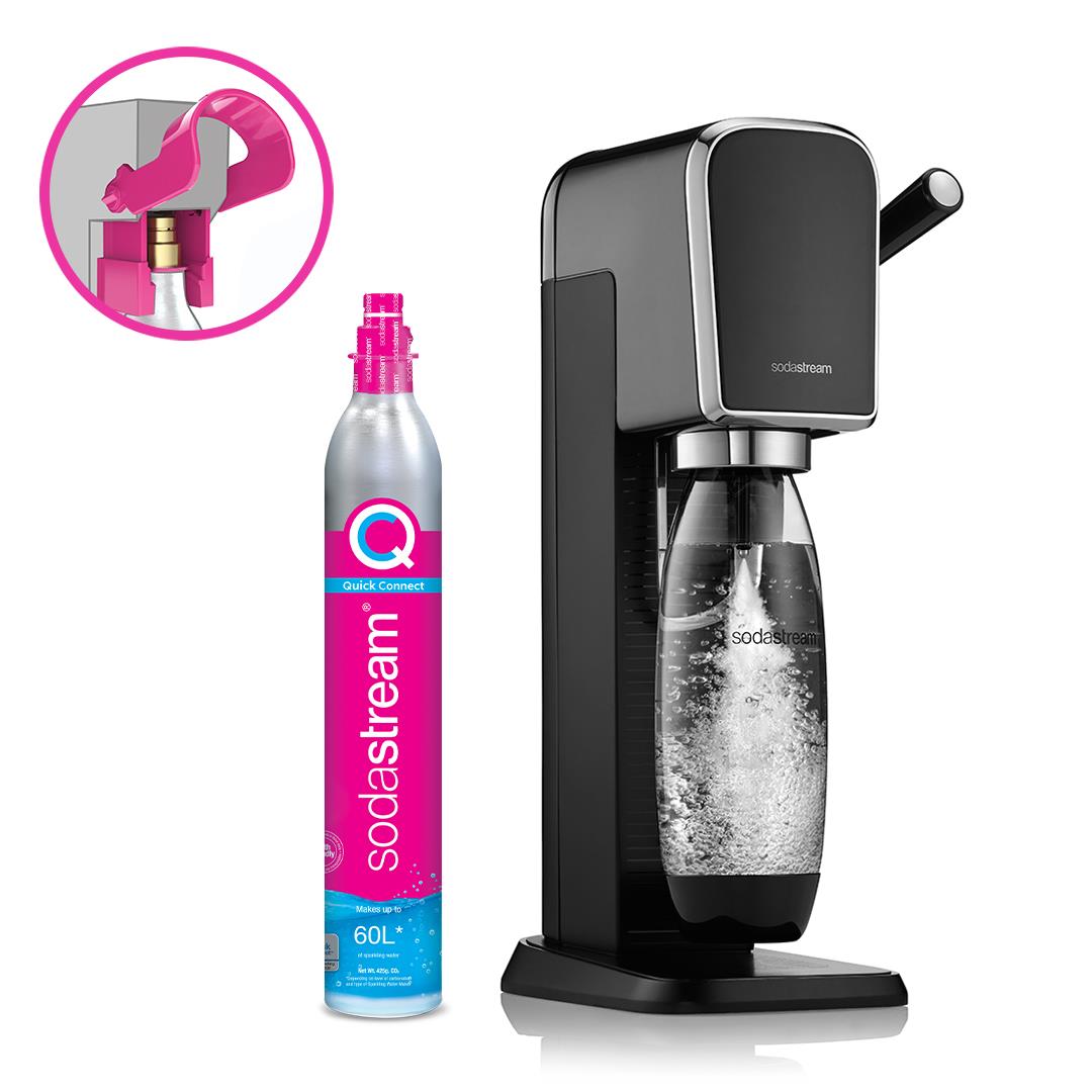 SodaStream Art Sparkling Water Machine (Black)