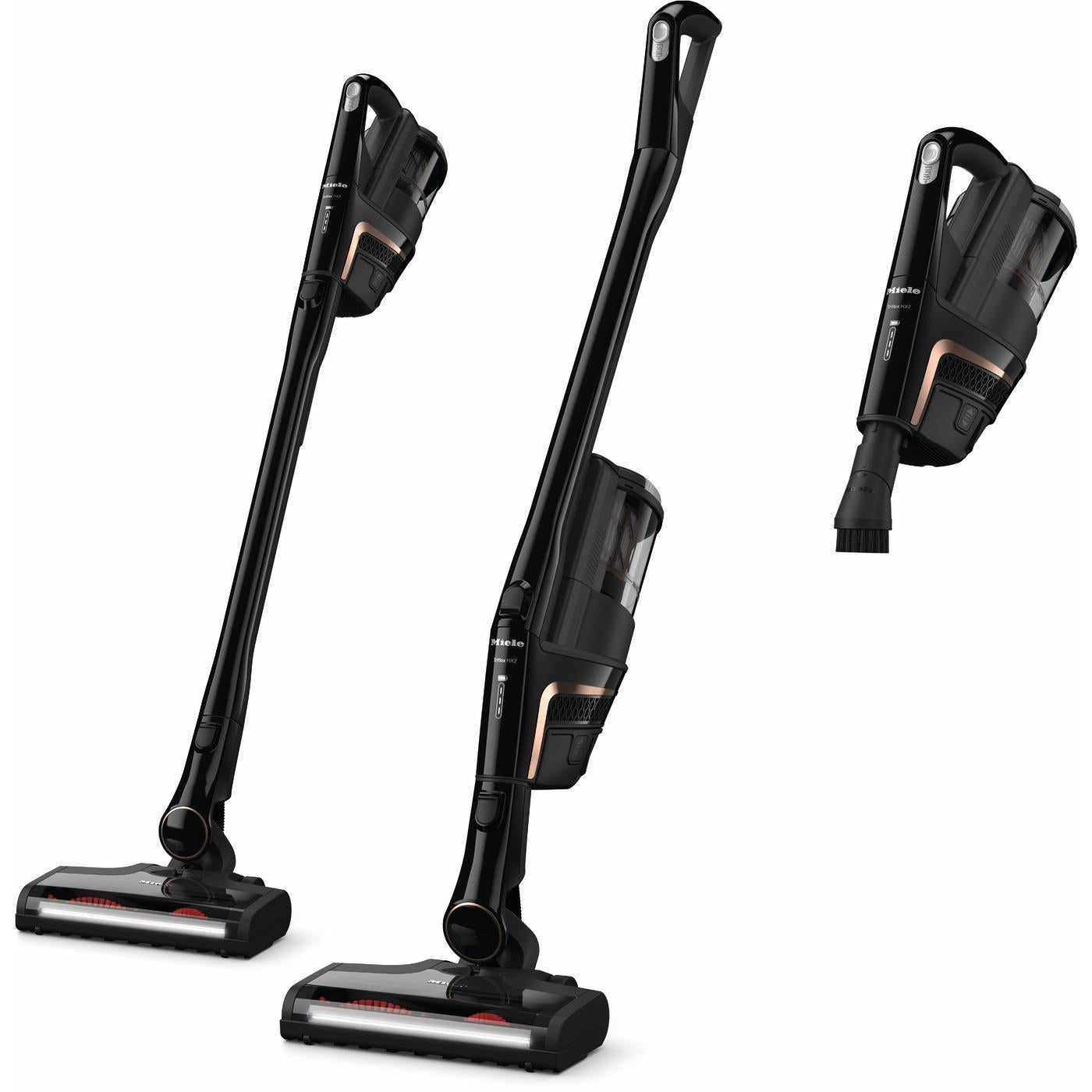 Miele Triflex HX2 Cat & Dog Stick Vacuum (Obsidian Black)