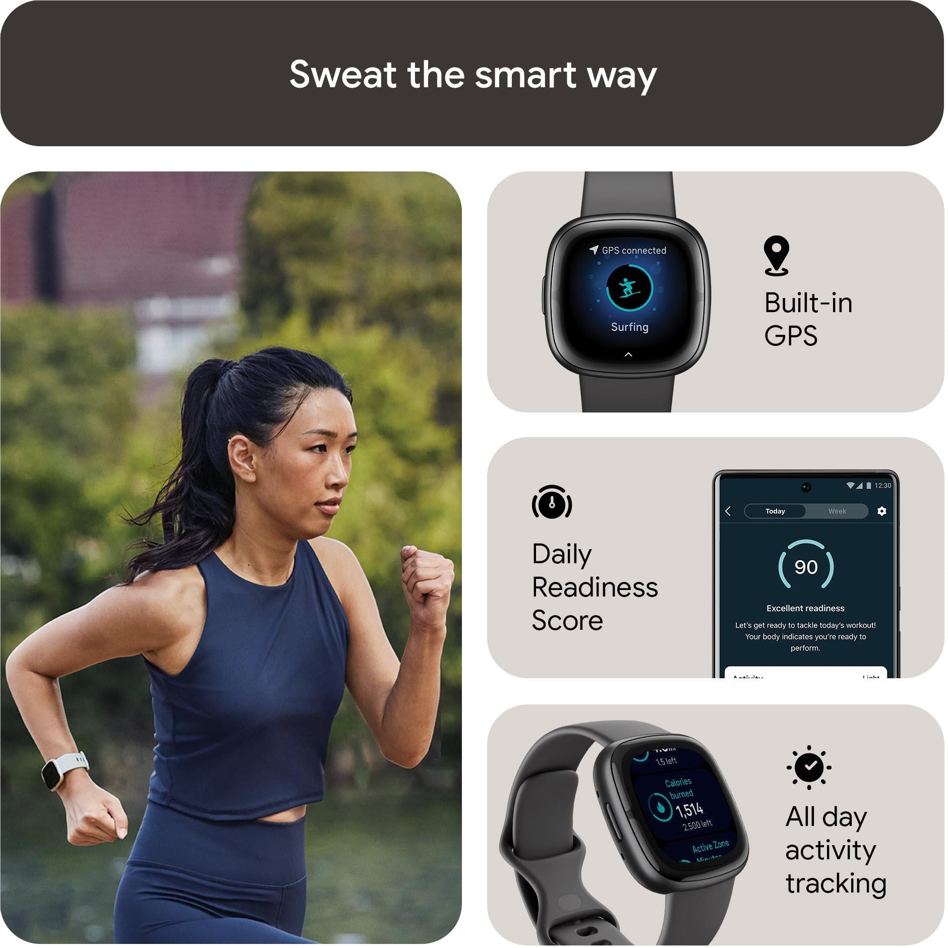 Fitbit Sense 2 (Graphite)