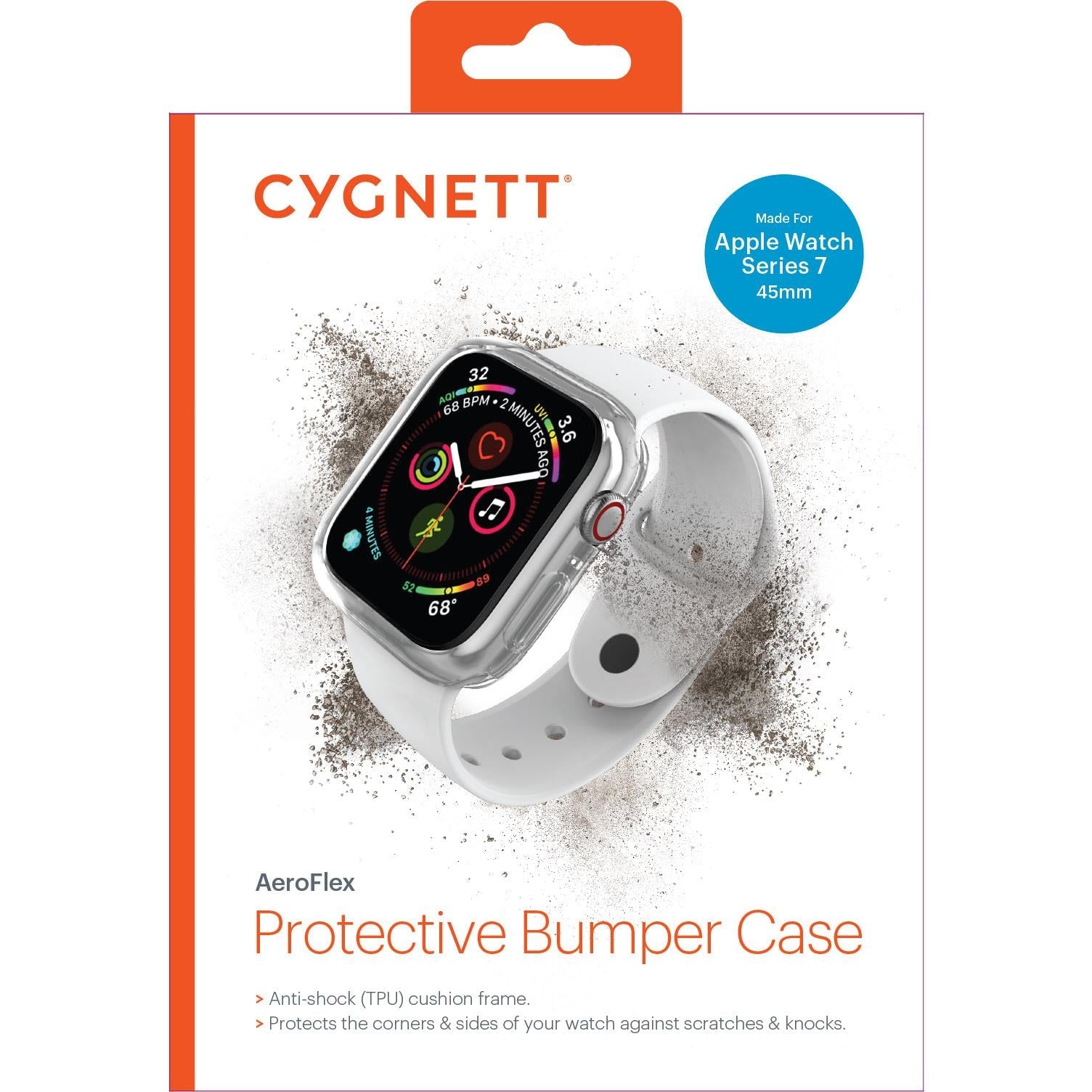 Cygnett AeroFlex Frame for Apple Watch Series 7 45mm