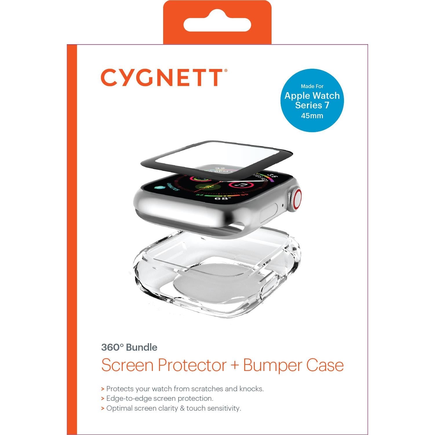 Cygnett 360 Bundle for Apple Watch Series 7 45mm