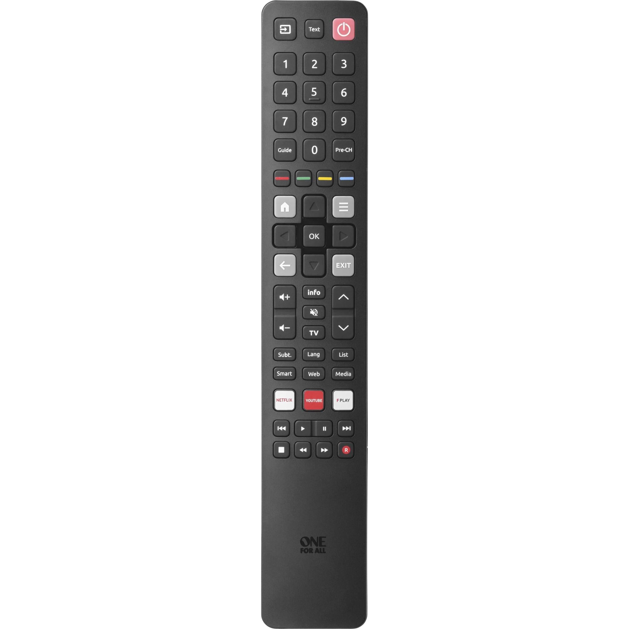 One For All Replacement TV Remote (TCL)
