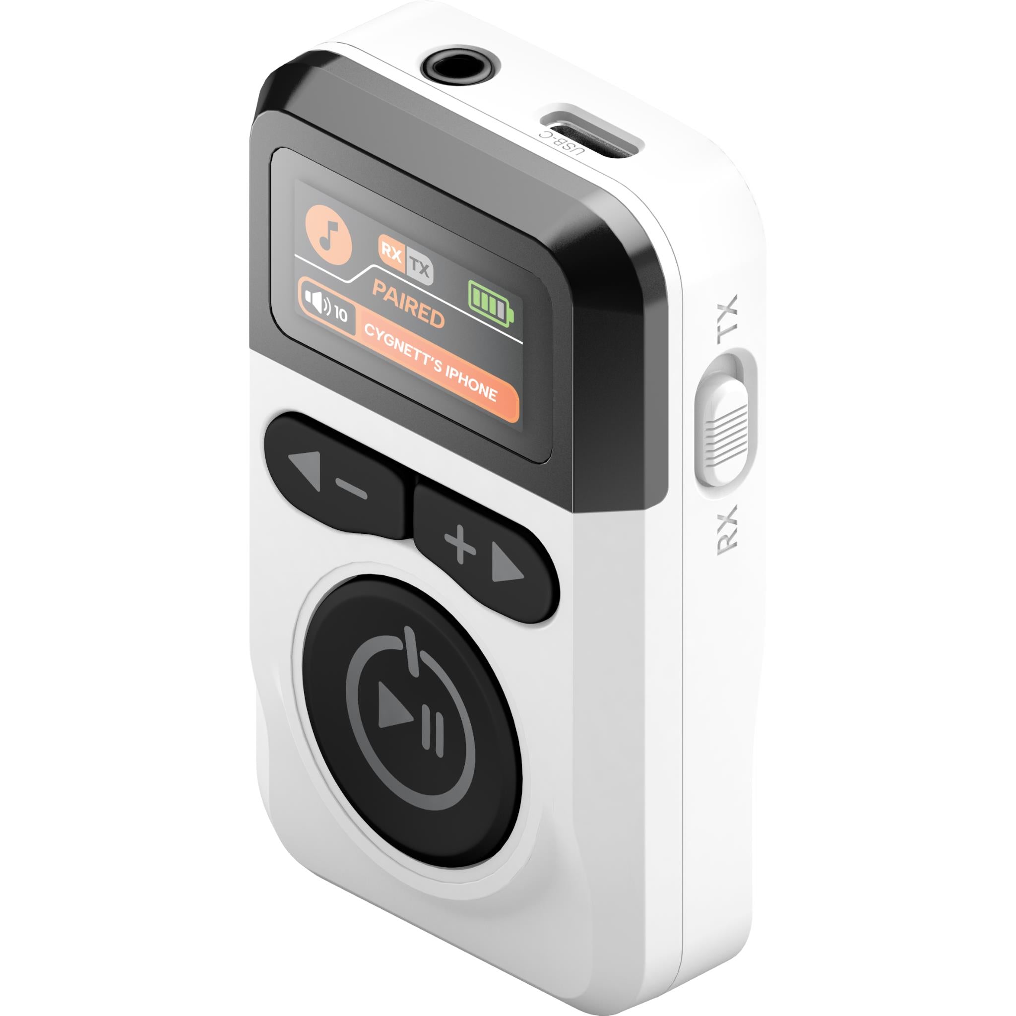 Cygnett Voyager Wireless Elite Audio Adapter (White)