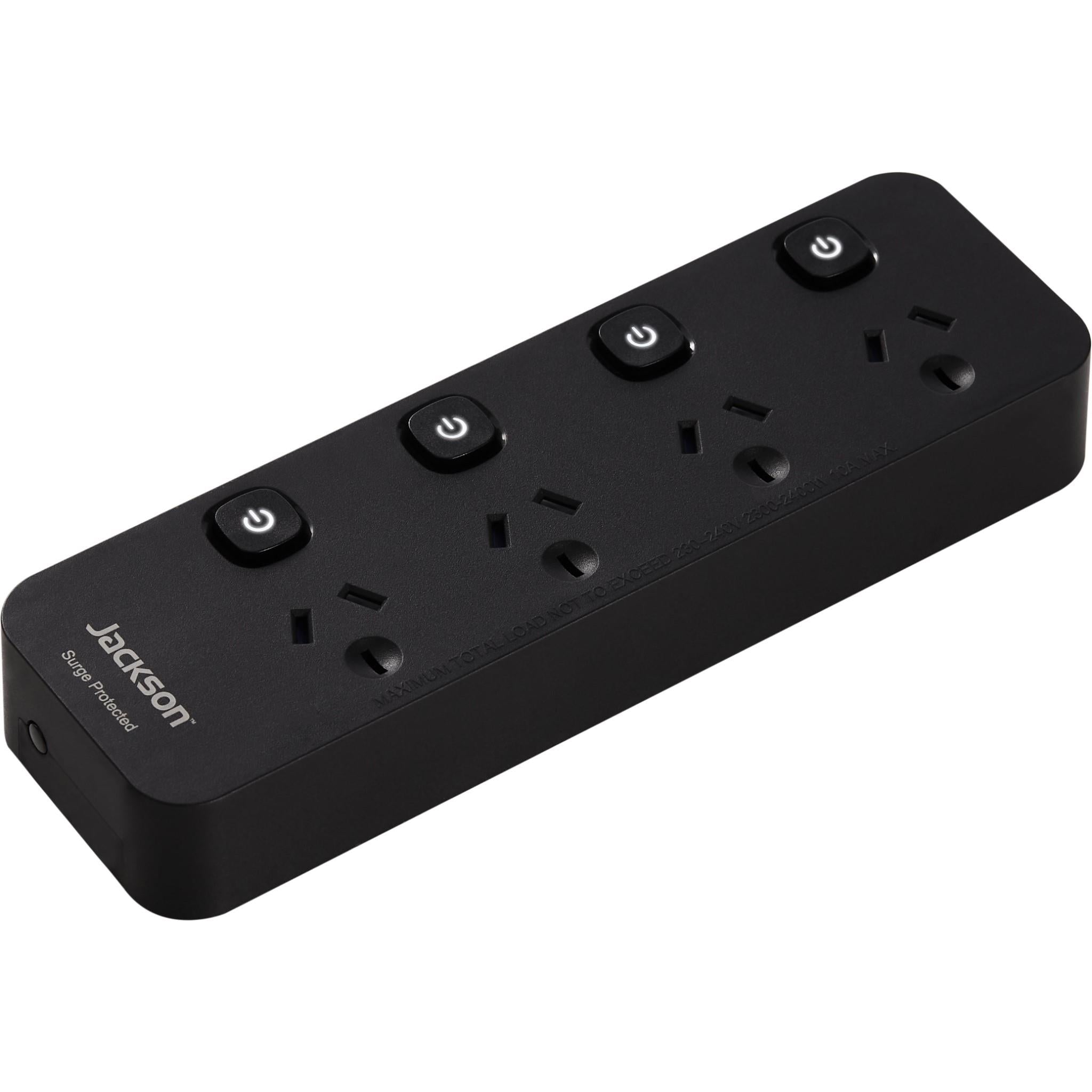 Jackson Surge Protection Individual Switch Power Board (4-outlet)