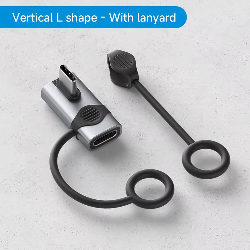 Hagibis 240W USB-C to USB-C Adapter Lanyard Vertical L