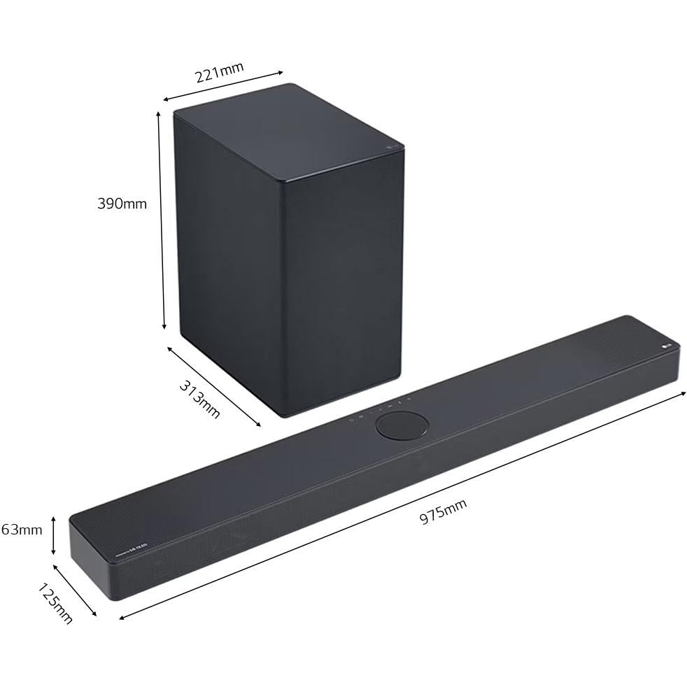 LG SC9S 3.1.3 Channel 400W Dolby Atmos Wi-Fi Soundbar