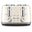 Breville the ToastSet 4 Slice Toaster (Cream)