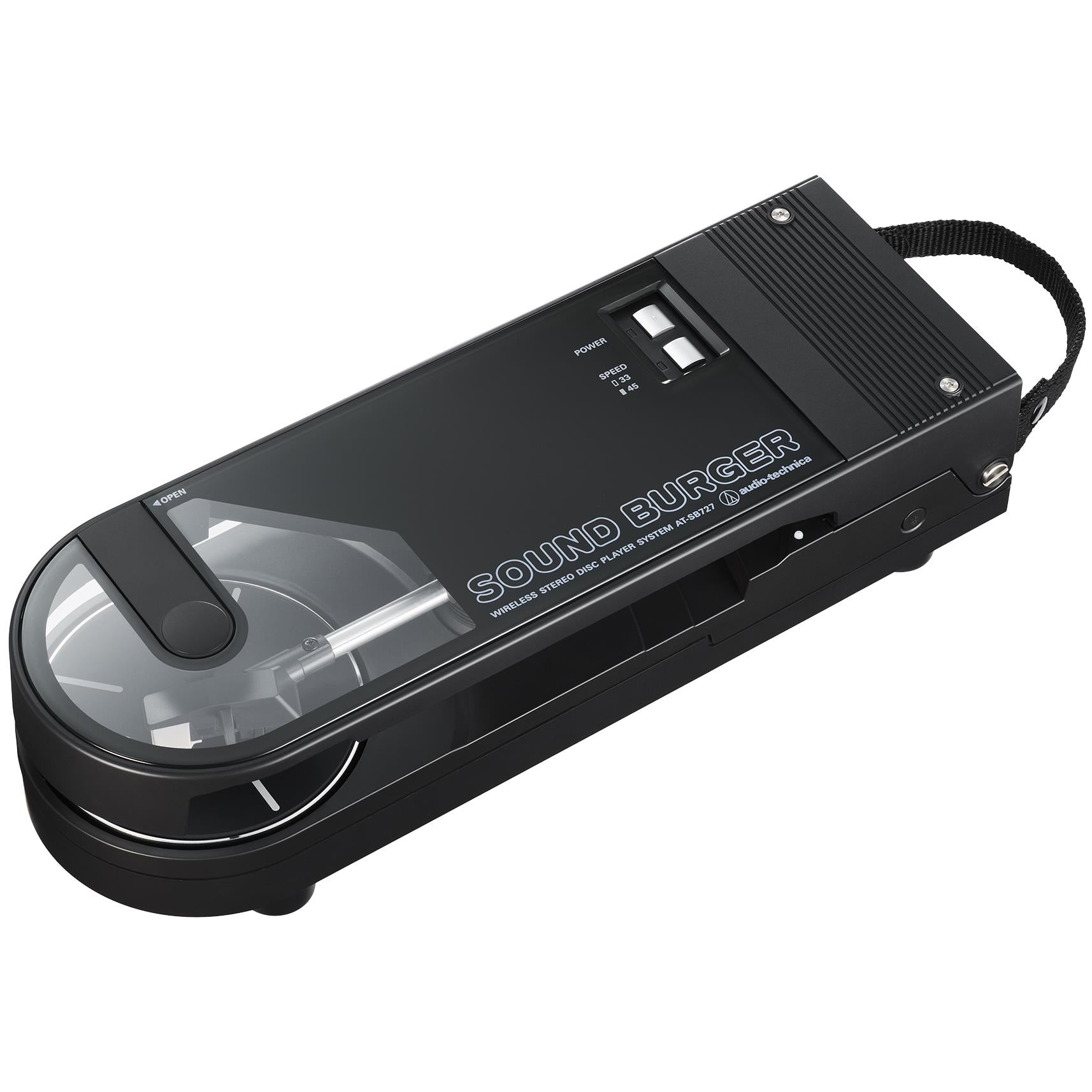 Audio Technica Sound Burger Wireless Bluetooth Turntable (Black)