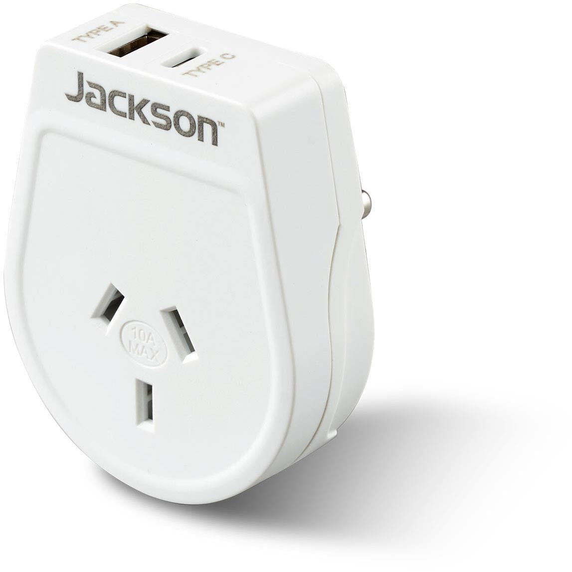 Jackson Outbound Travel Adapter with USB-C (India Slim)