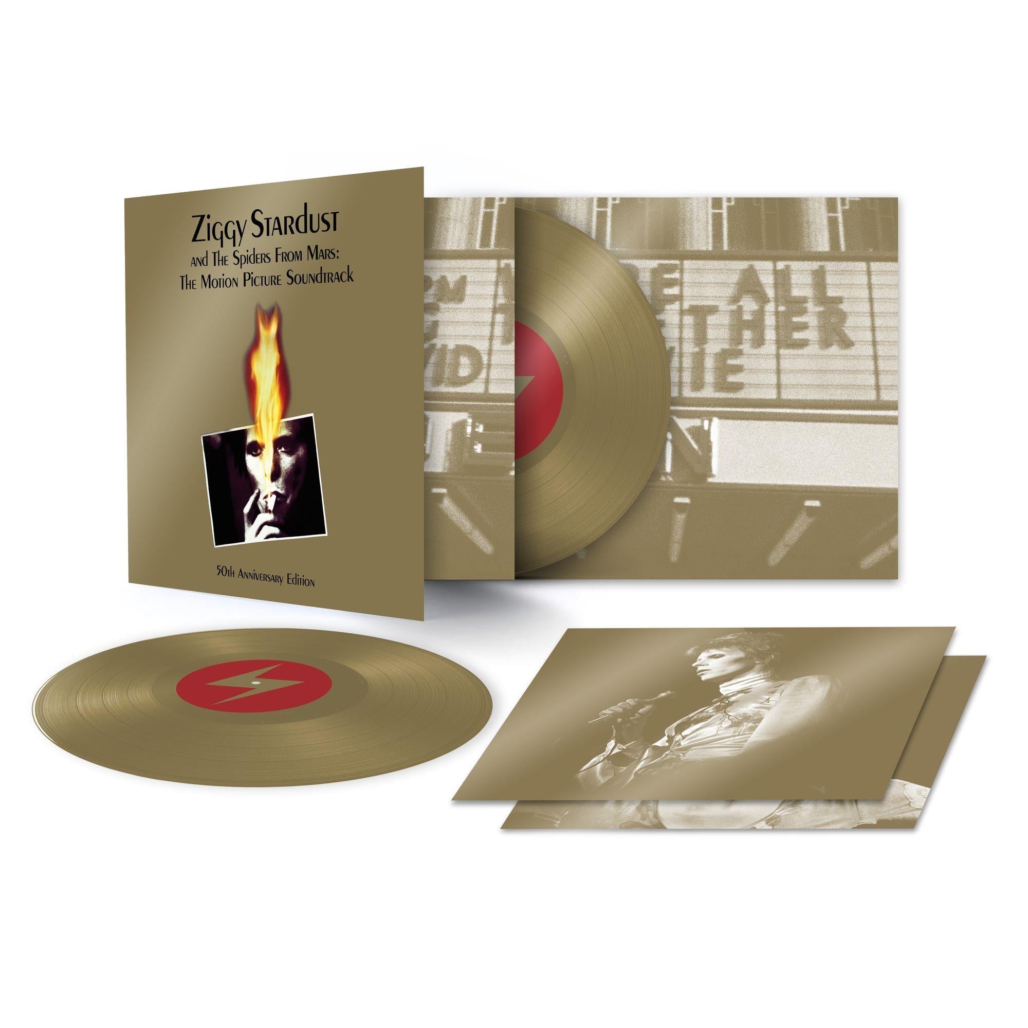 Ziggy Stardust & The Spiders From Mars: The Motion Picture Soundtrack (50th Anniversary Vinyl) - By: Bowie, David