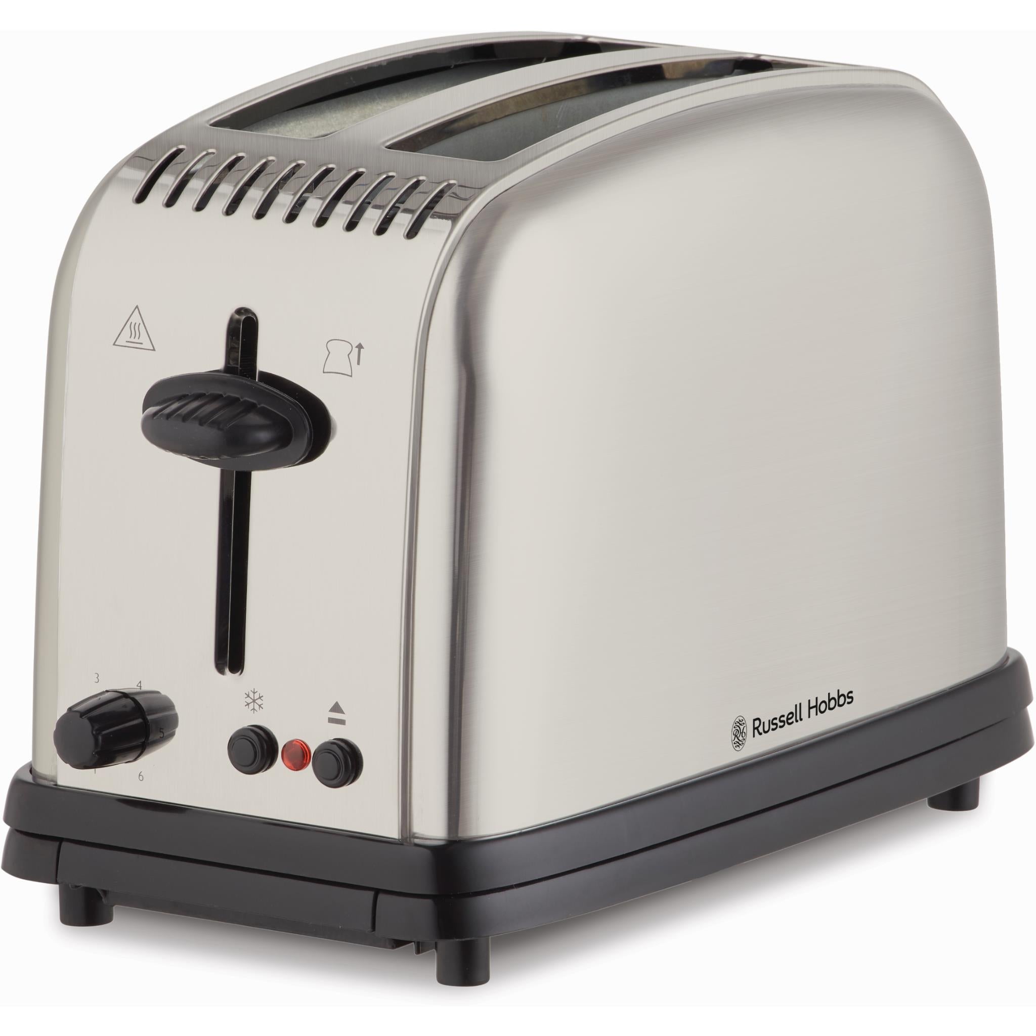 Russell Hobbs Classic 2 Slice Toaster (Brushed Stainless Steel)
