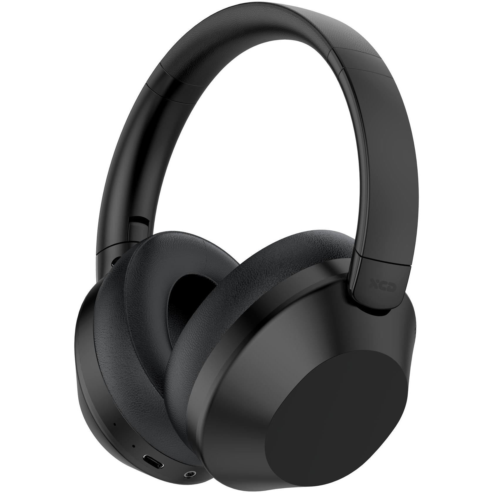 XCD Noise Cancelling Bluetooth Over-Ear Headphones (Black)