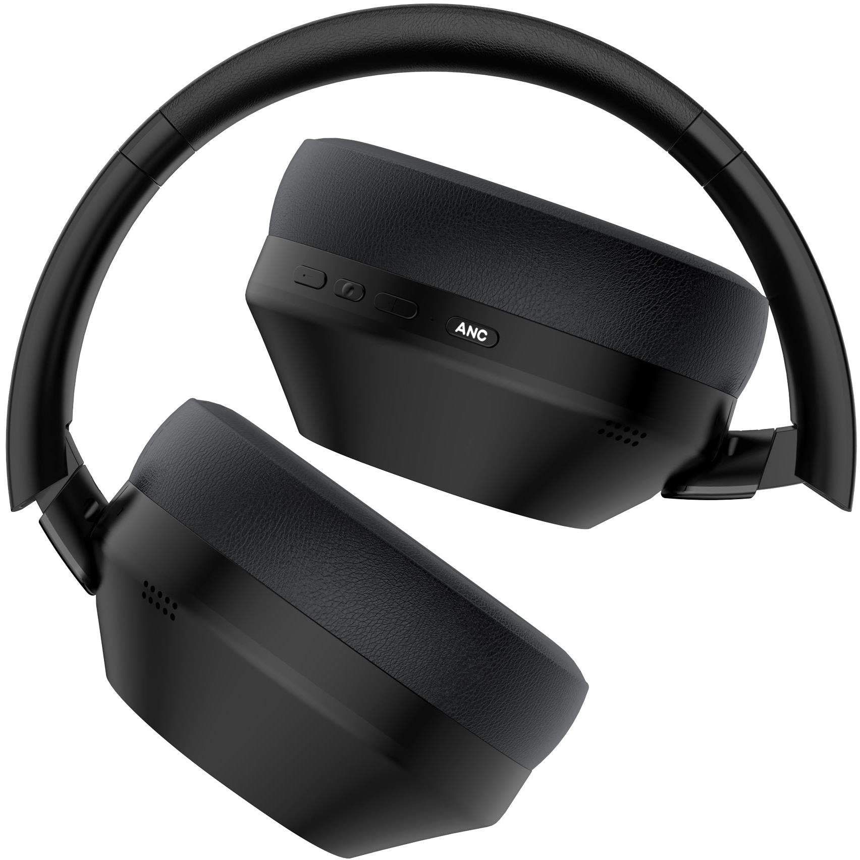 XCD Noise Cancelling Bluetooth Over-Ear Headphones (Black)