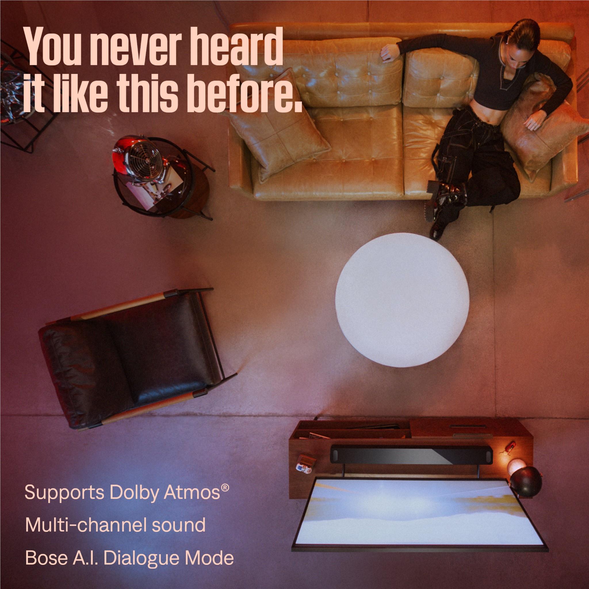 Bose Smart Ultra Soundbar with Dolby Atmos (Black)