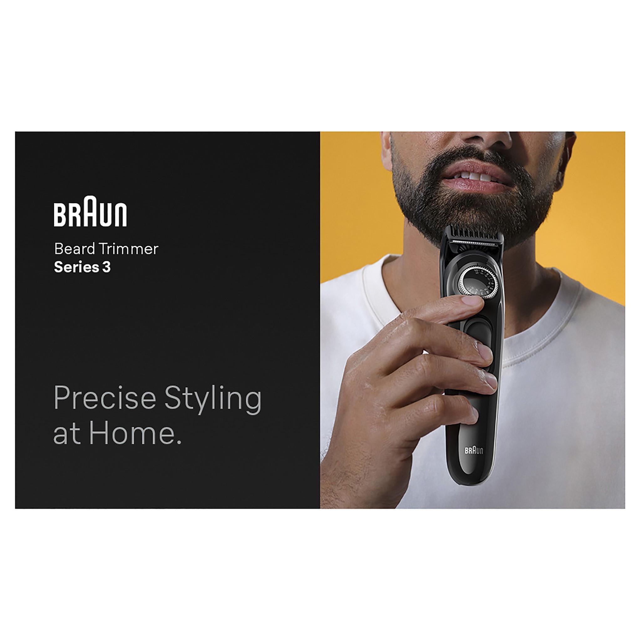 Braun BT3420 Beard Trimmer 3 (Black)
