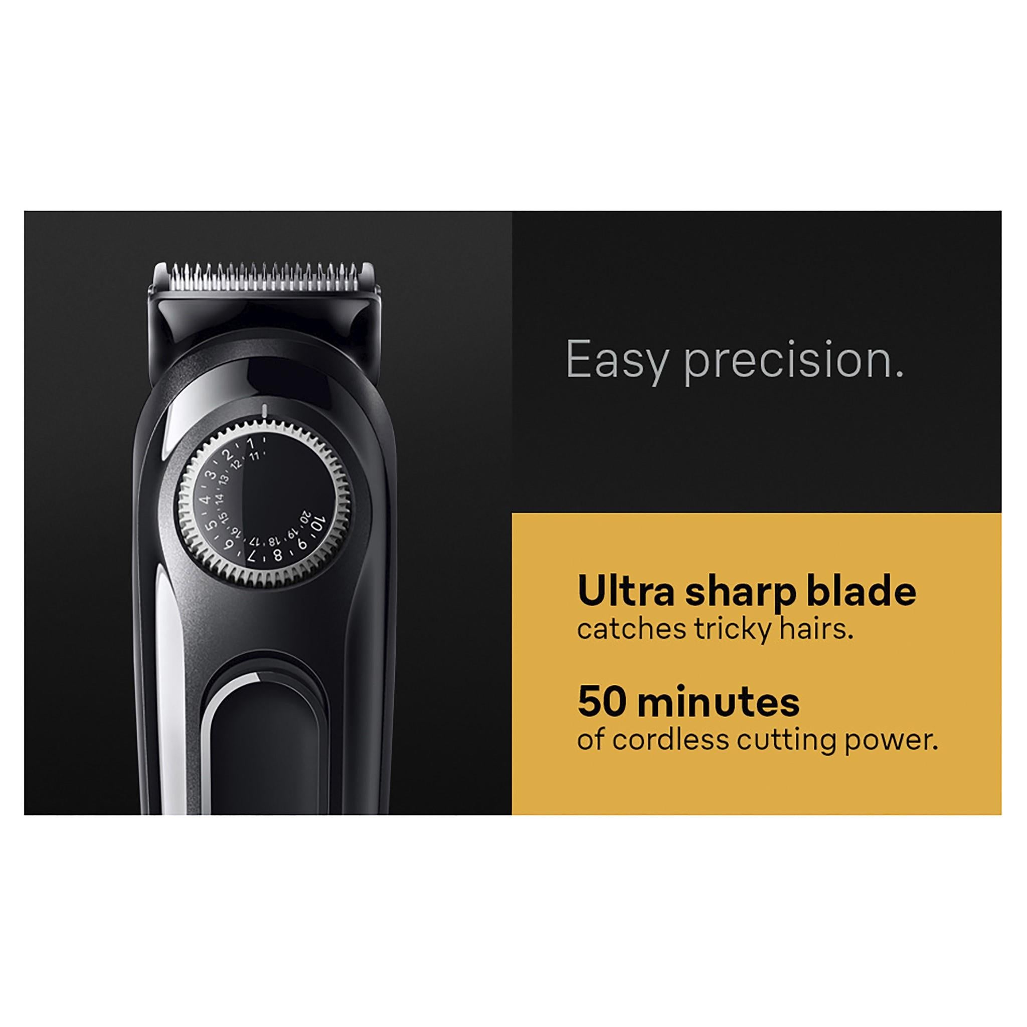 Braun BT3420 Beard Trimmer 3 (Black)