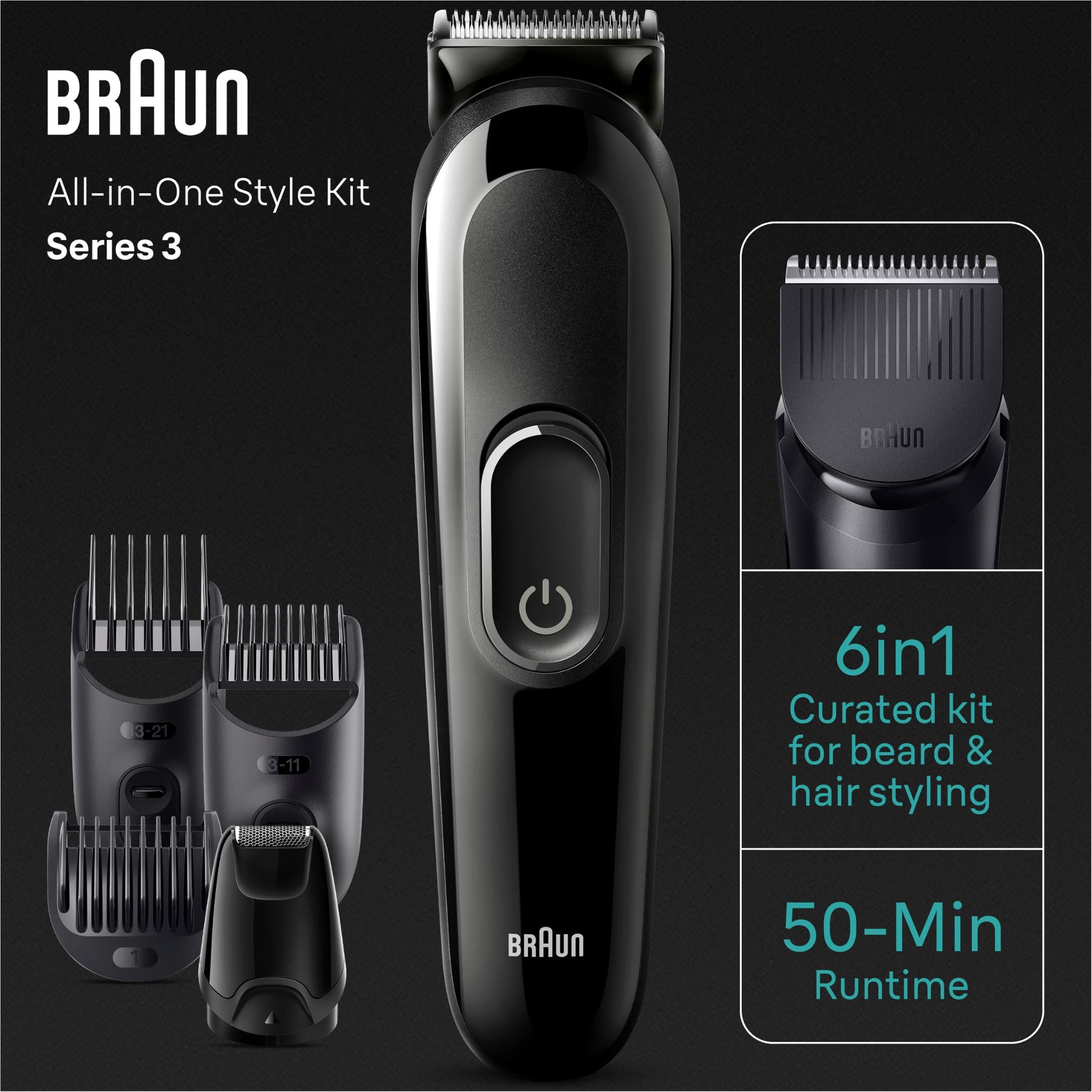 Braun MGK3420 6-in-1 Style Kit