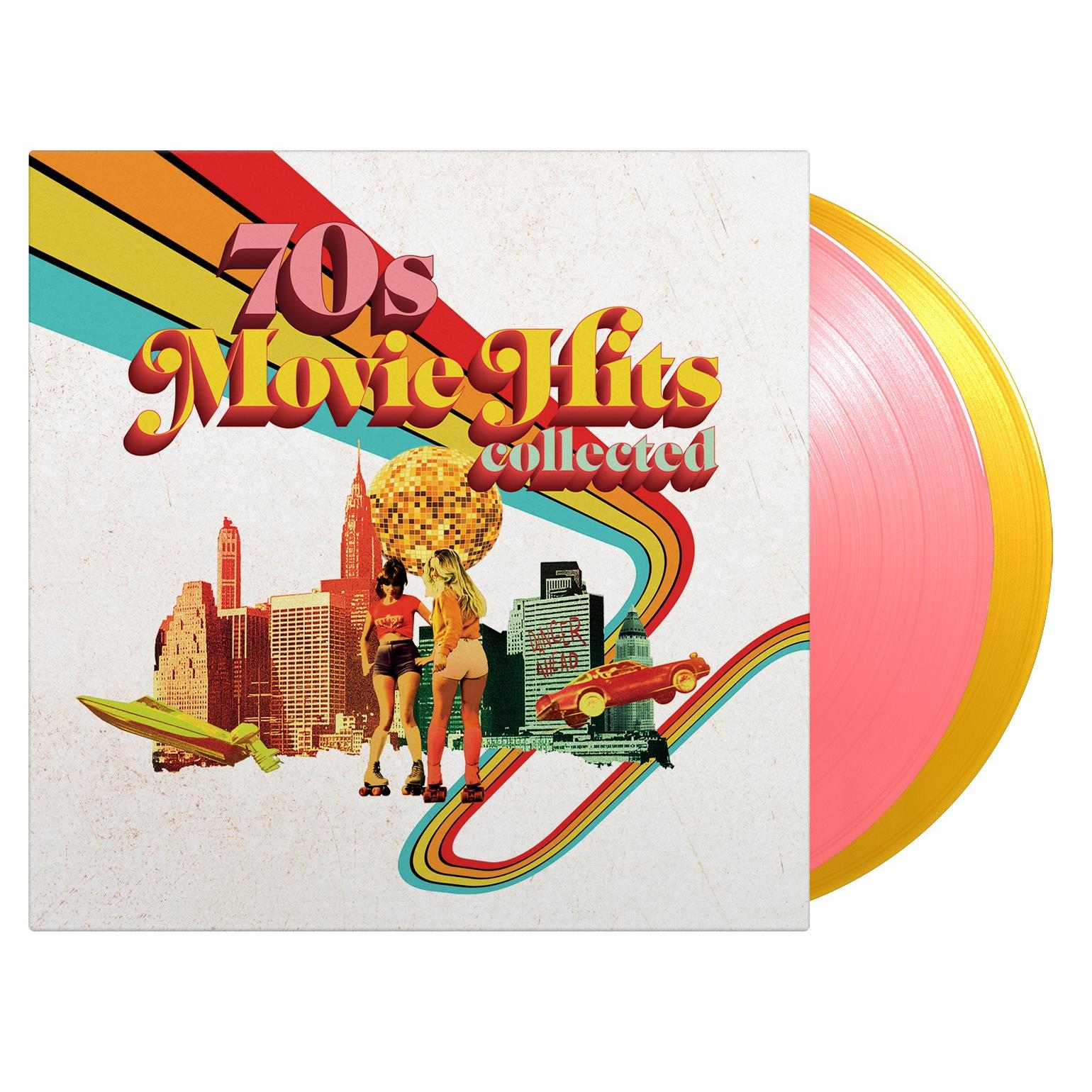 70s Movie Hits Collected (Yellow & Pink Vinyl) - By: Various Artists