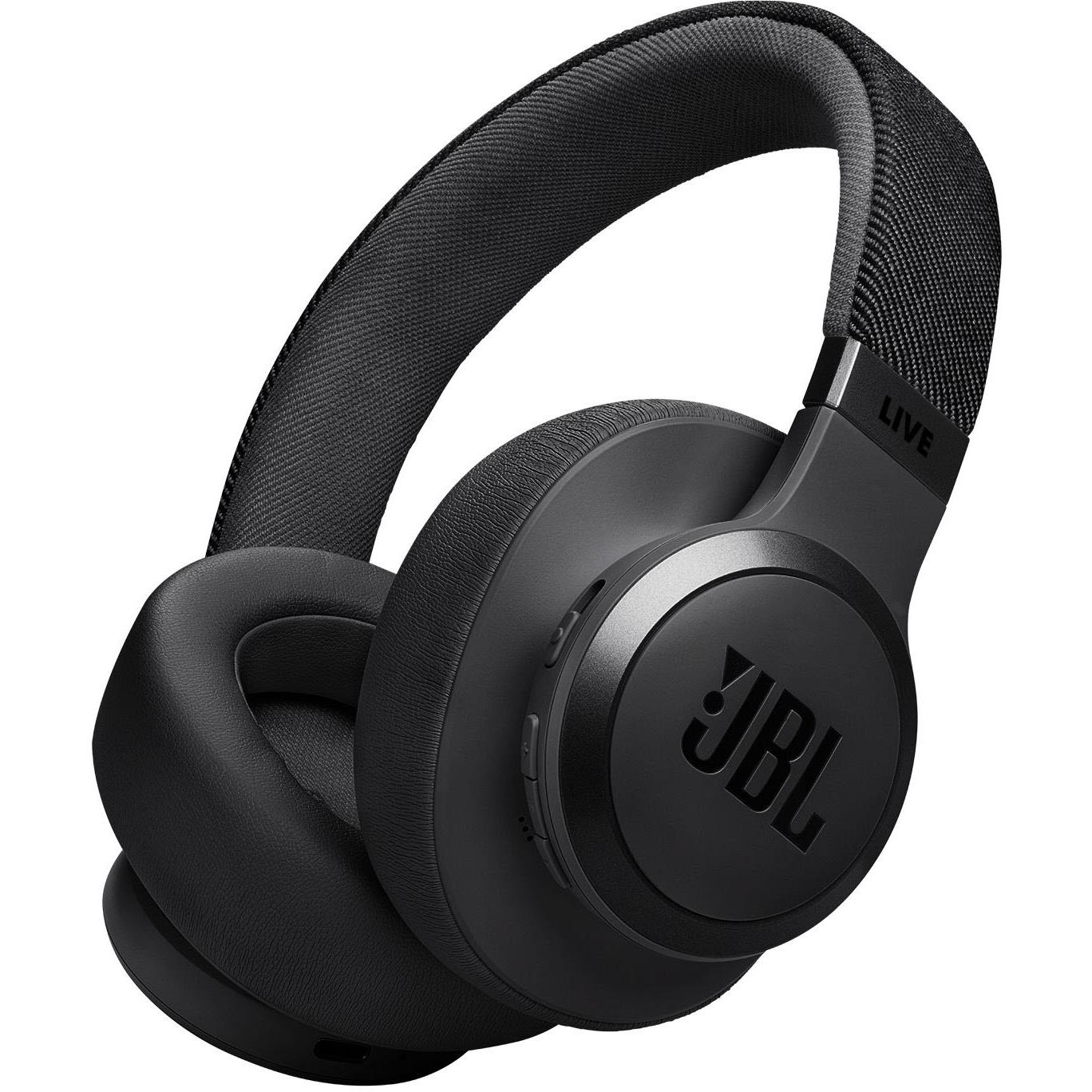 JBL Live 770 Wireless Over-Ear Headphones with True Adaptive NC (Black)