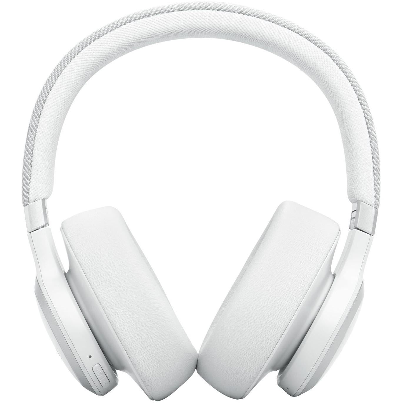 JBL Live 770 Wireless Over-Ear Headphones with True Adaptive NC (White)