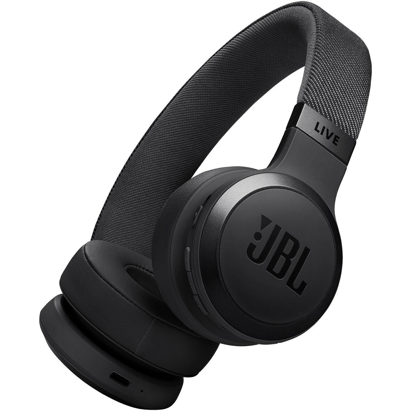 JBL Live 670 Wireless On-Hear Headphones with True Adaptive NC (Black)