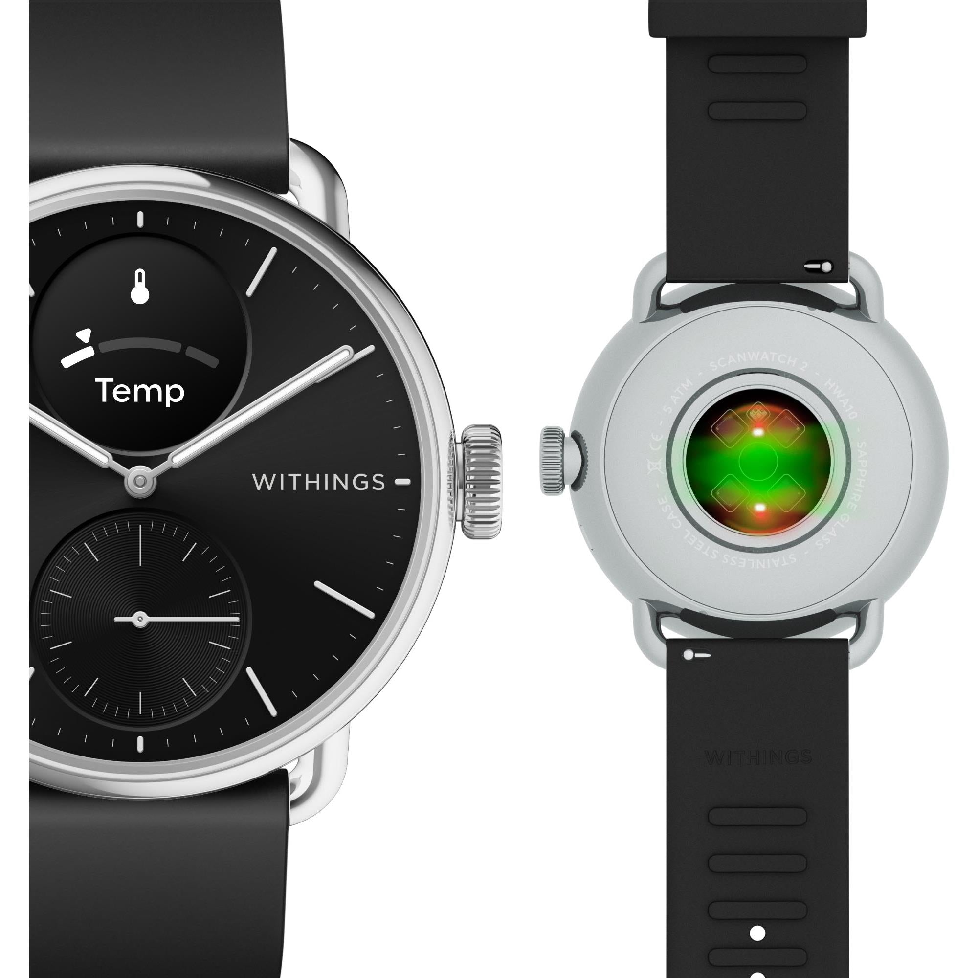 Withings ScanWatch 2 (Black) [38mm]