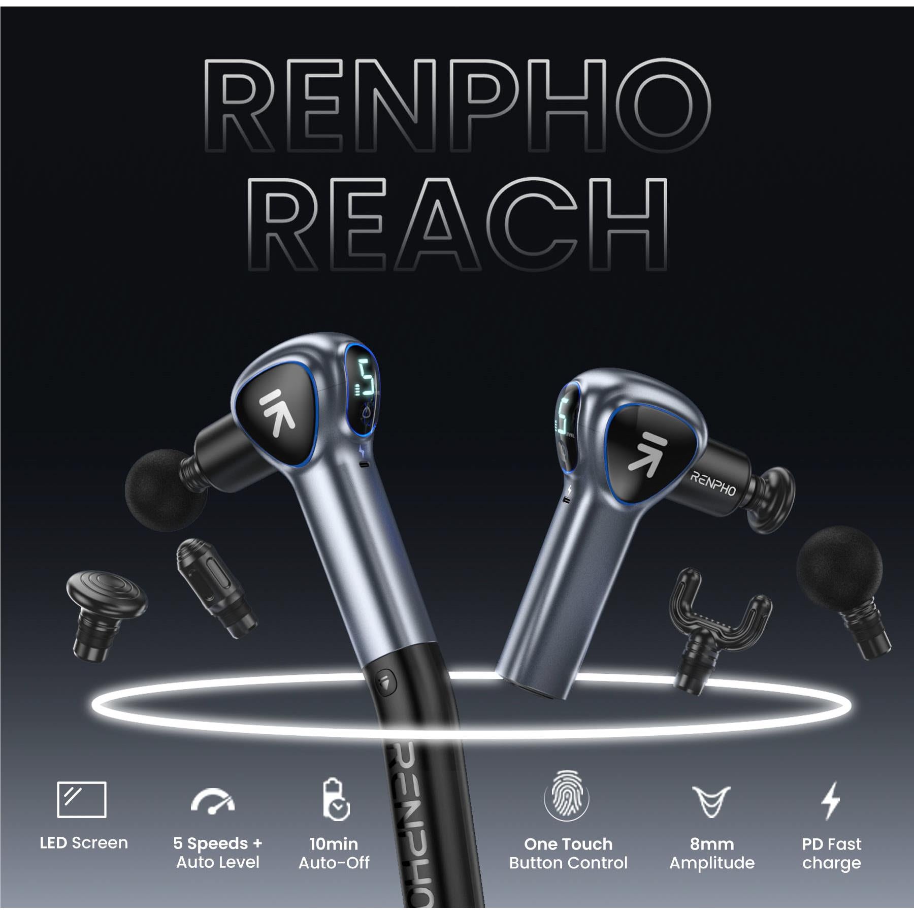 RENPHO Reach Massage Gun