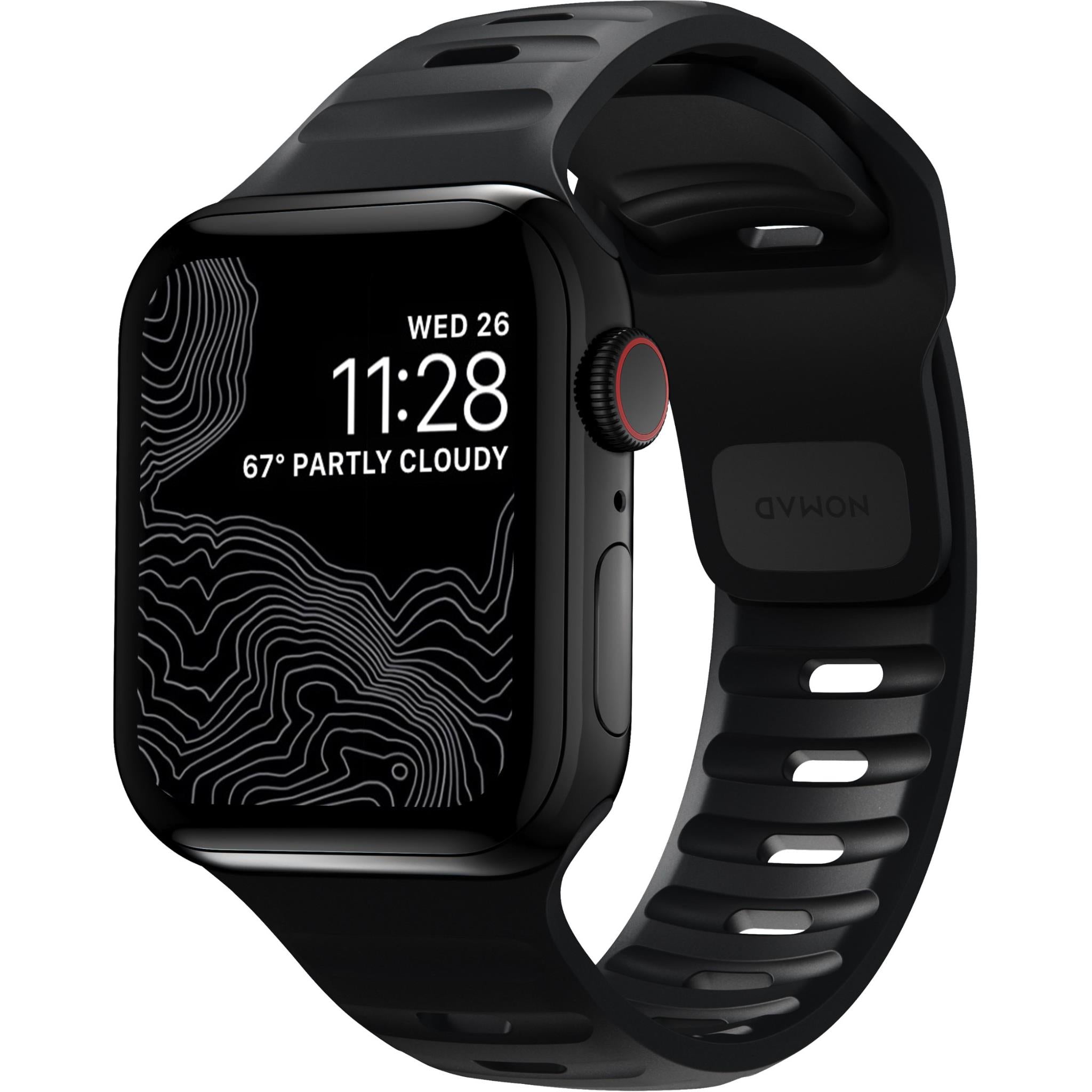 NOMAD Sport Band for Apple Watch for 42-49mm (Black)