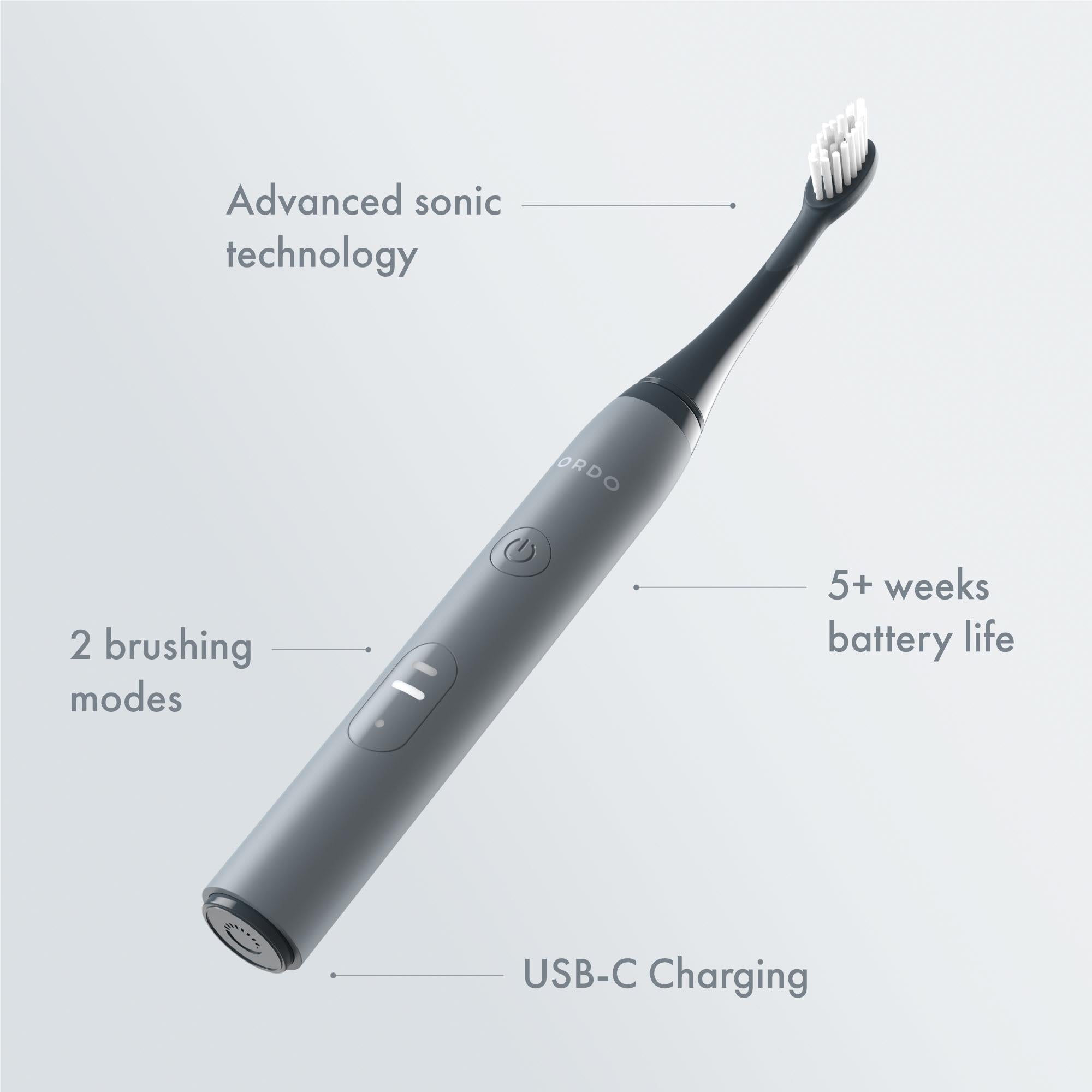 Ordo Sonic Lite Electric Toothbrush (Stone)