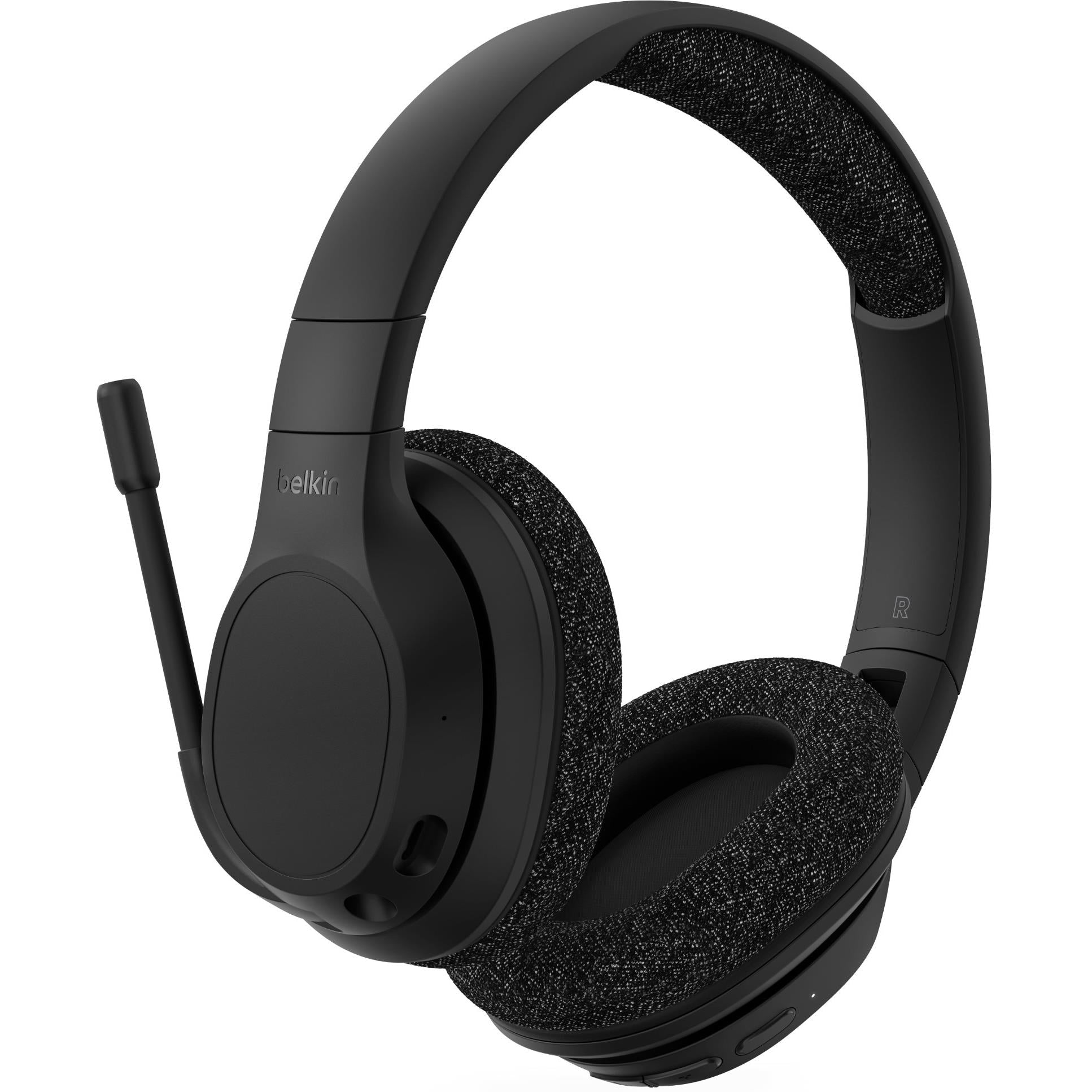 Belkin SoundForm Adapt Wireless Over-ear Headphones (Black)