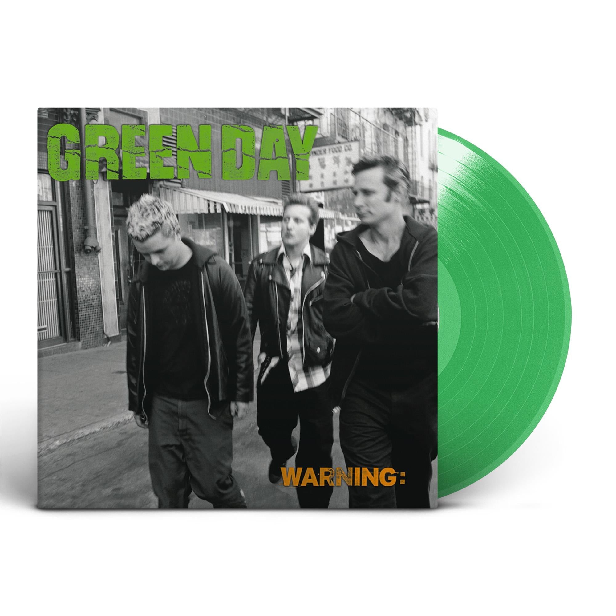 Warning (Fluorescent Green Vinyl Reissue) - By: Green Day