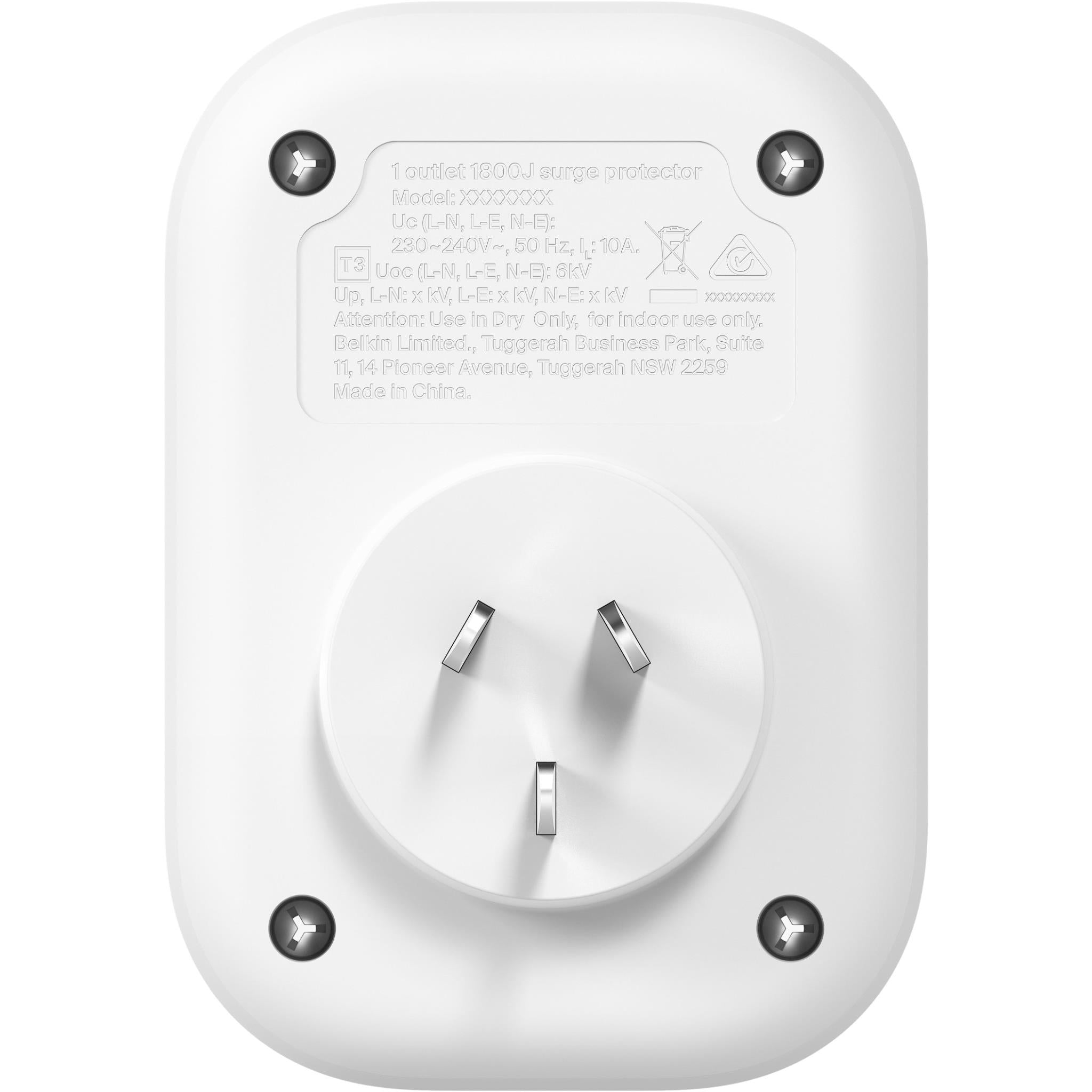 Belkin SurgePro Surge Protector (1-Outlet)