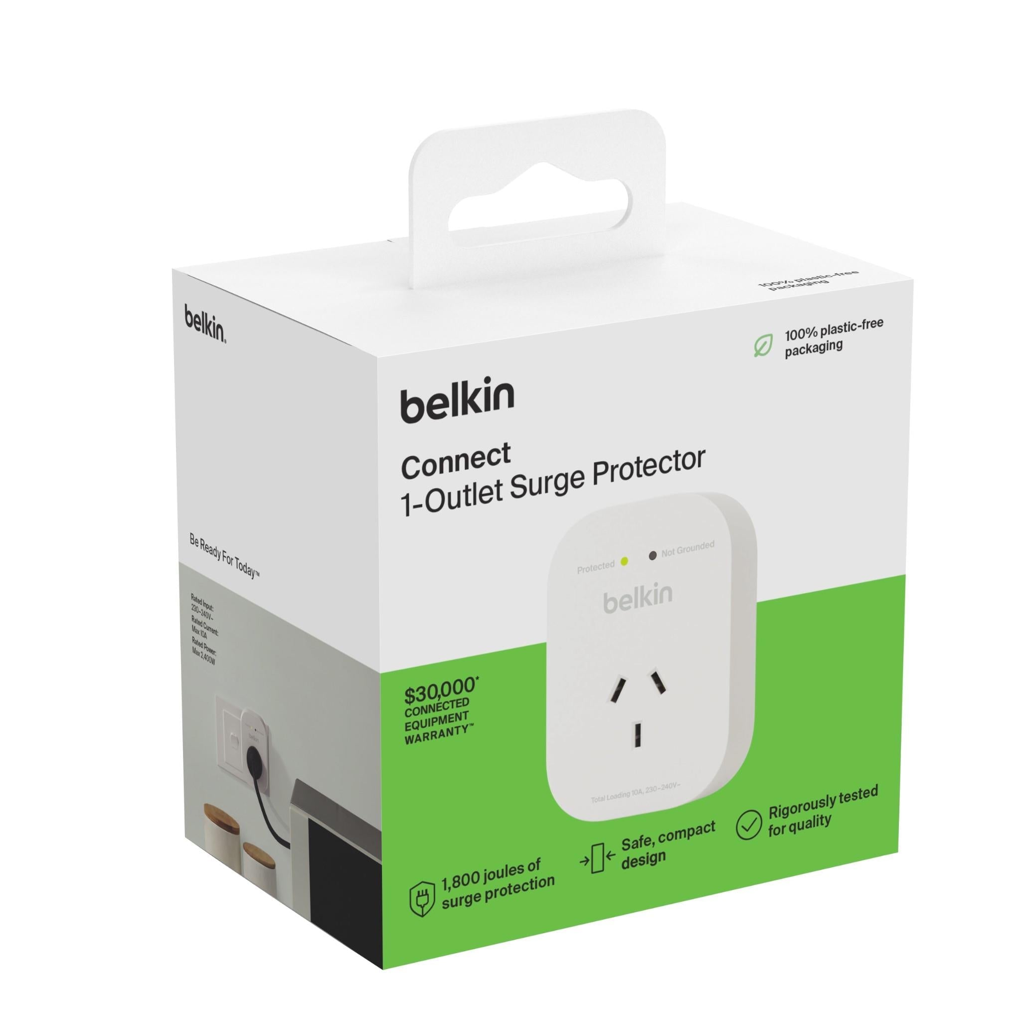 Belkin SurgePro Surge Protector (1-Outlet)