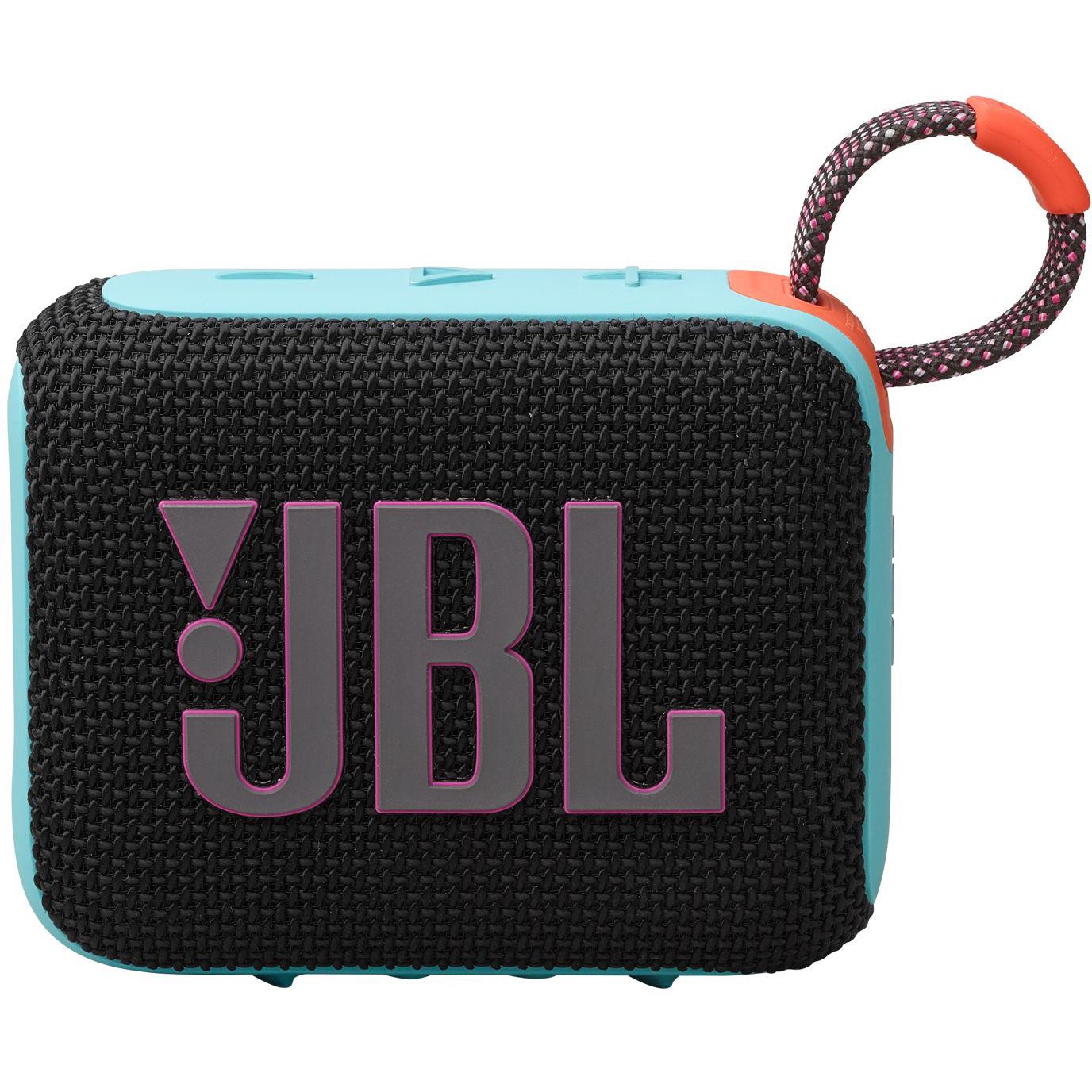 JBL Go 4 Mini Ultra-portable Bluetooth Speaker (Black/Blue)