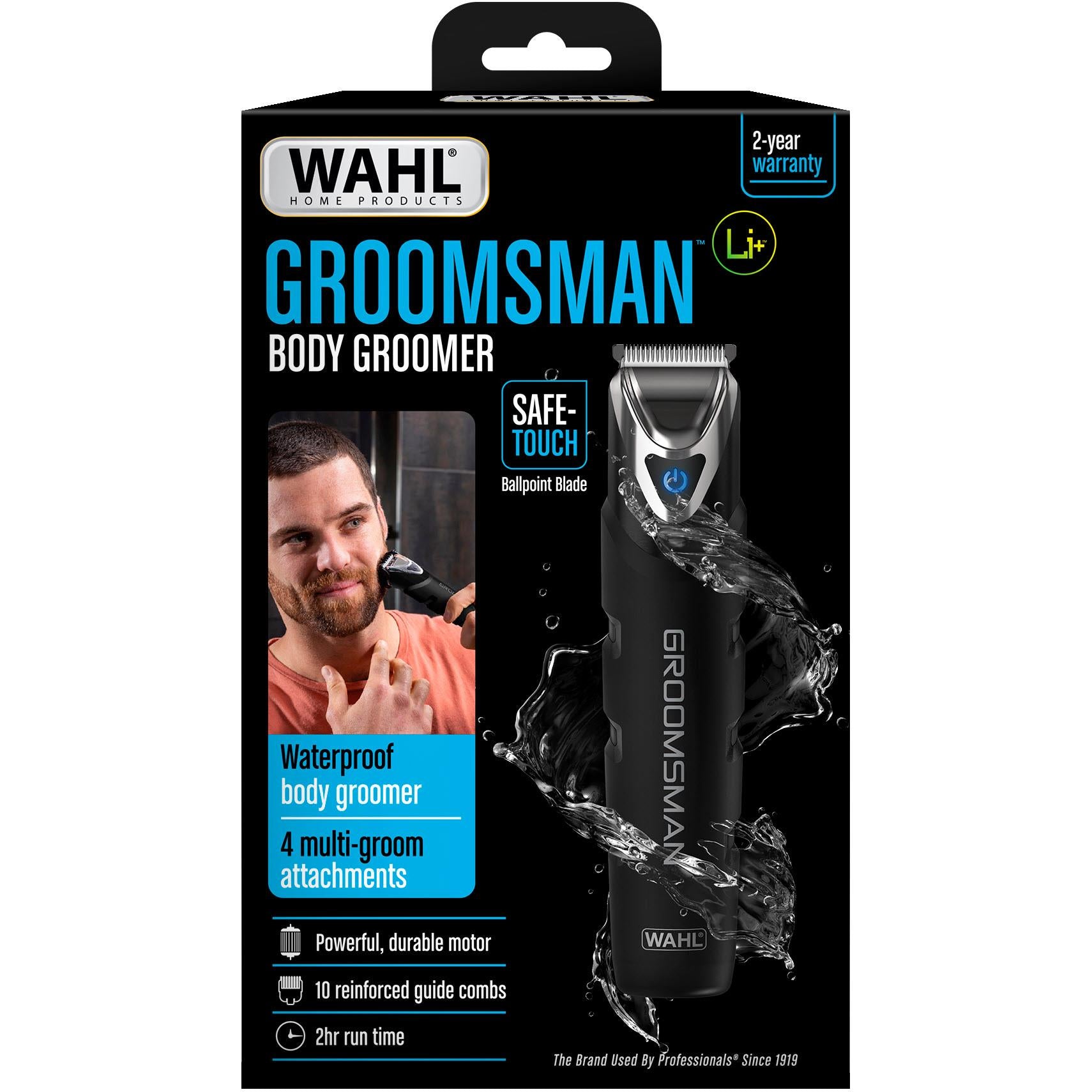 Wahl The Groomsman Stainless Steel Body Groomer