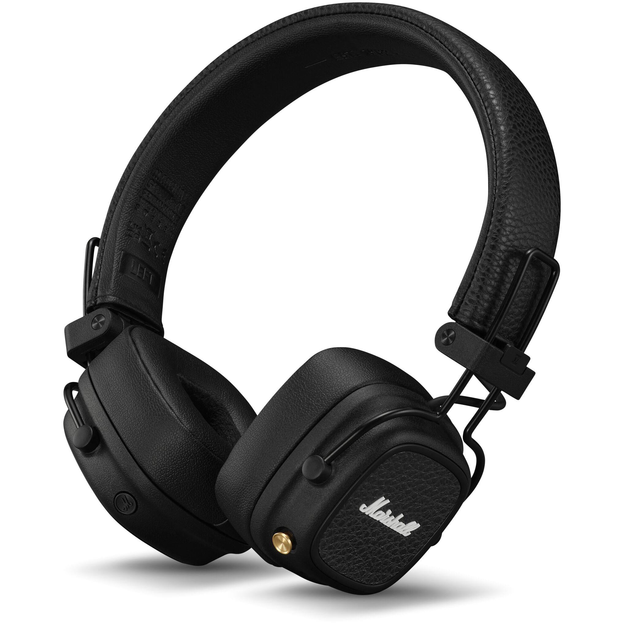 Marshall MAJOR V Wireless On-Ear Bluetooth Headphones (Black)