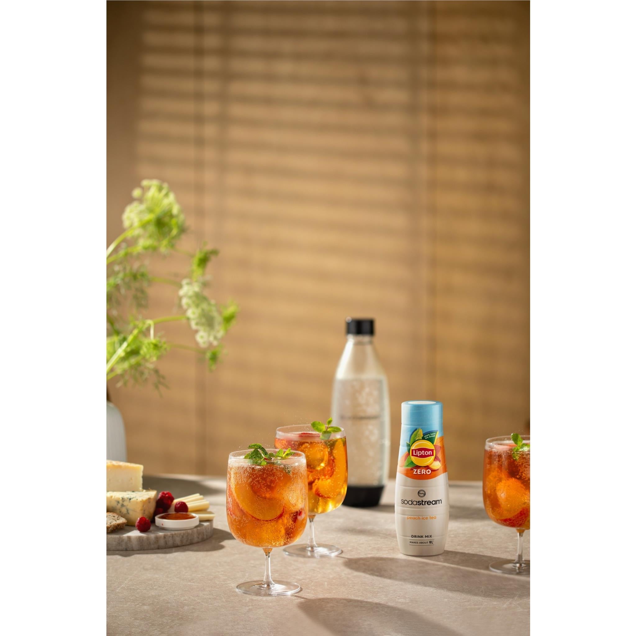 SodaStream Lipton Peach Ice Tea No Sugar 440ml