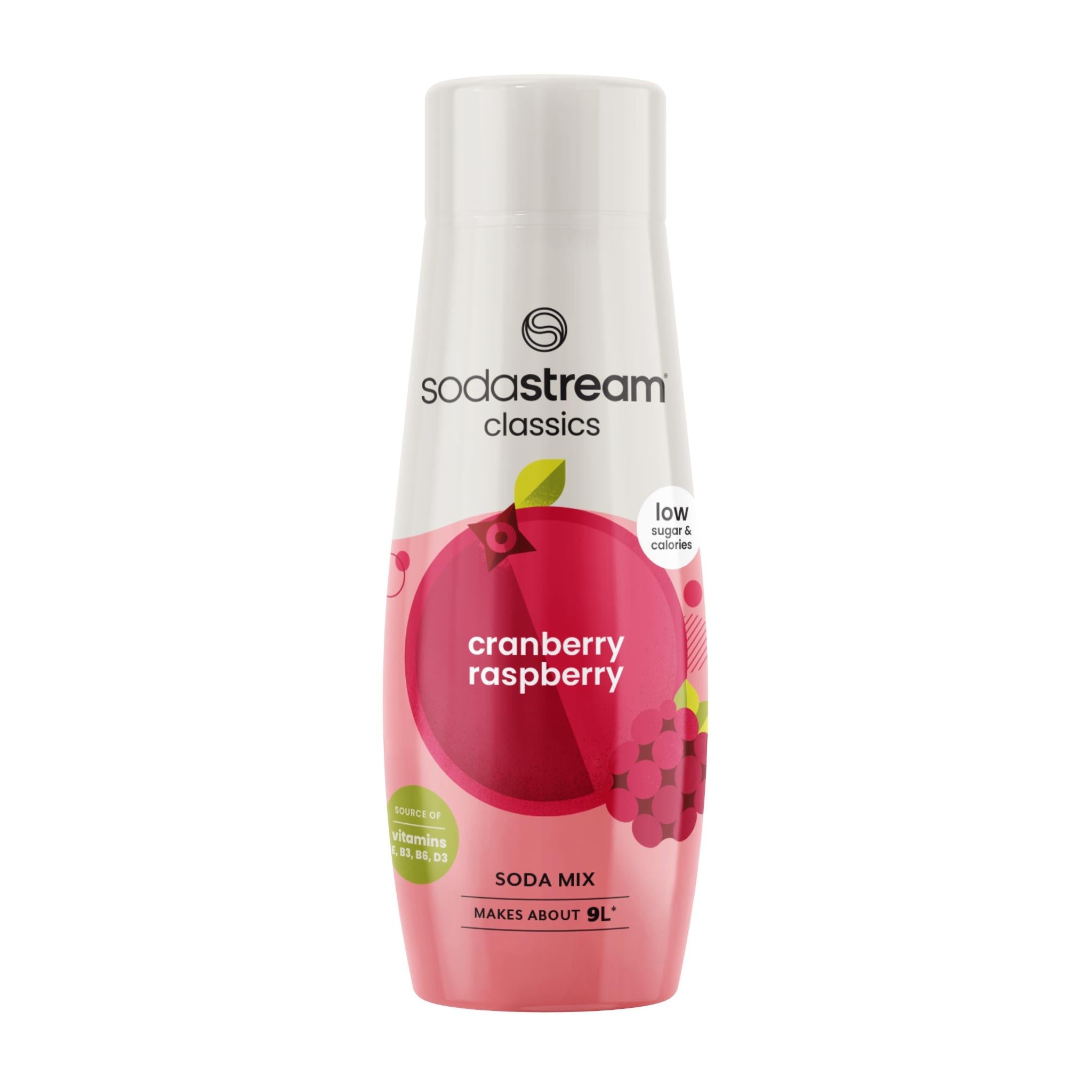 SodaStream Zeros 440ml (Cranberry Raspberry)