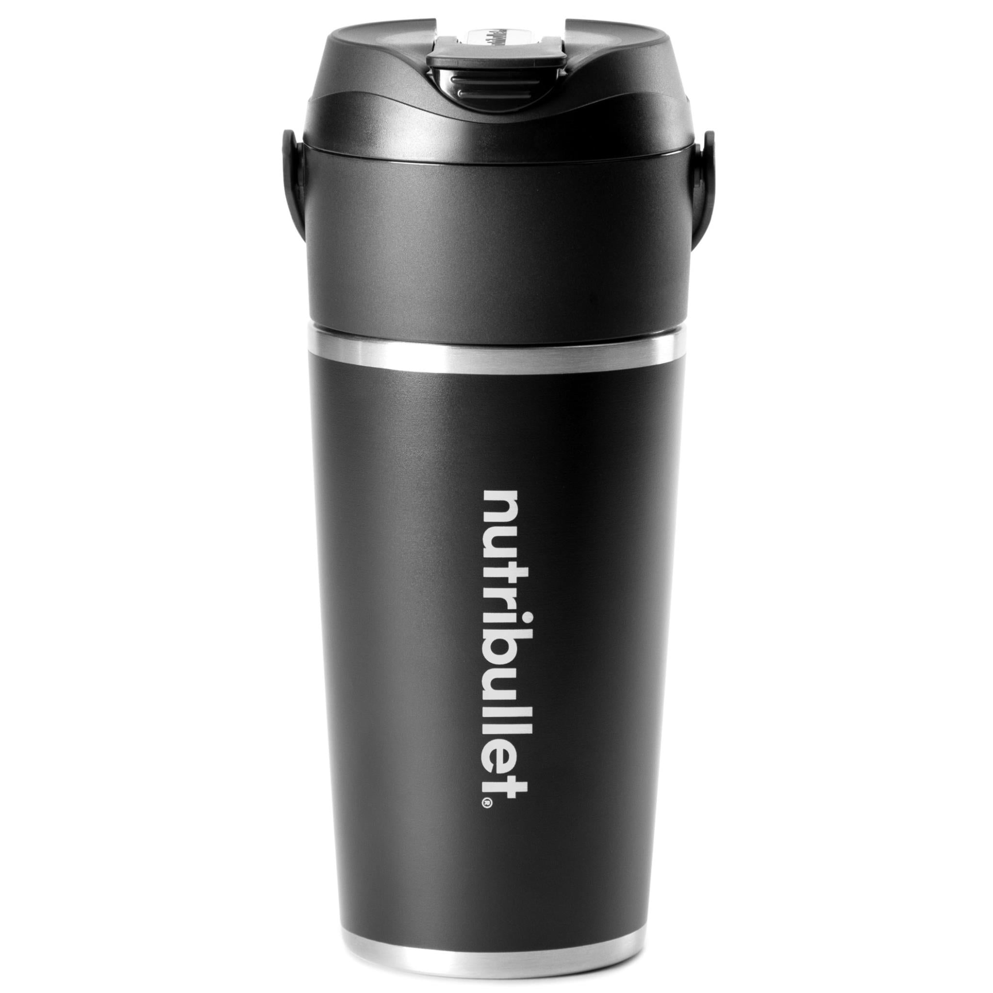 NutriBullet Flip Personal Blender (Black/Stainless Steel)
