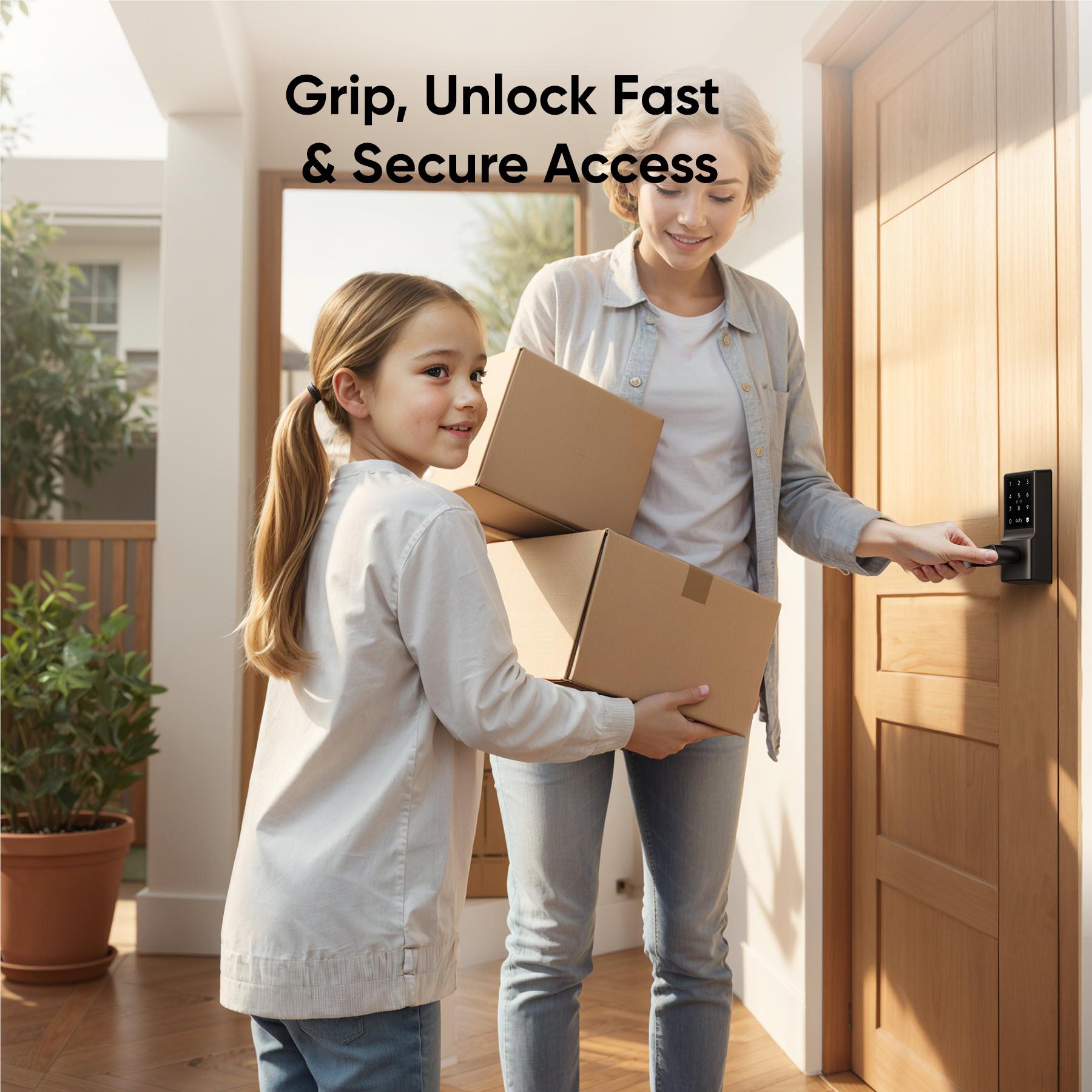 Eufy Smart Lever Lock C33 (Nickel)