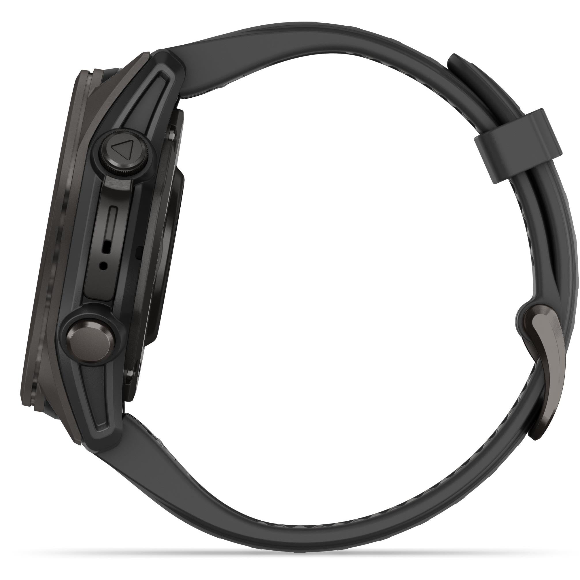 Garmin fenix 8 43mm AMOLED Sapphire Edition, Carbon Grey Titanium with Pebble Grey Band