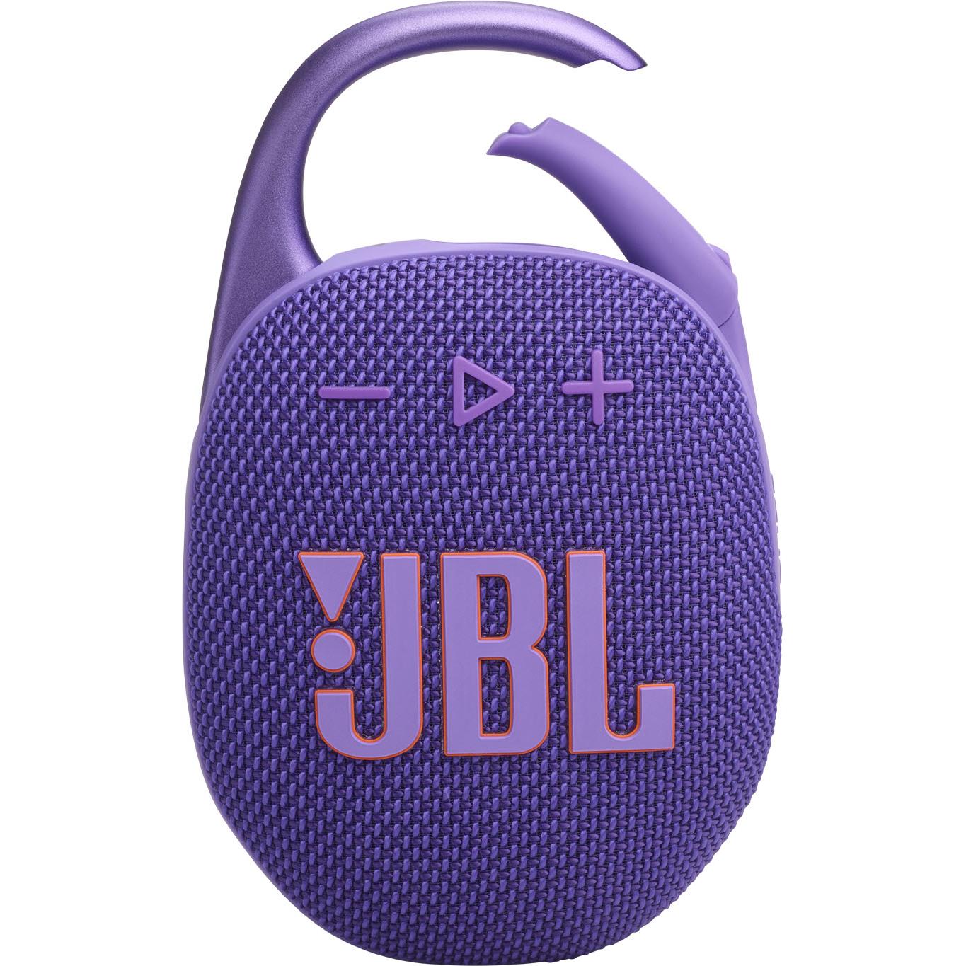 JBL Clip 5 Ultra-portable Bluetooth Speaker (Purple)