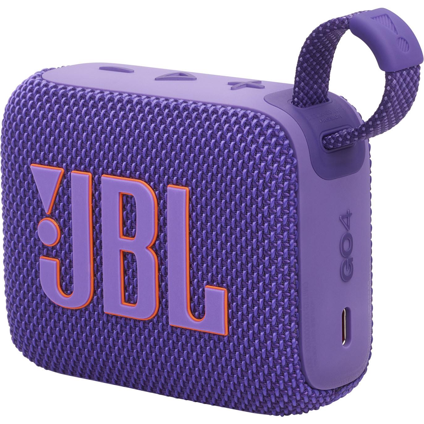 JBL Go 4 Mini Ultra-portable Bluetooth Speaker (Purple)