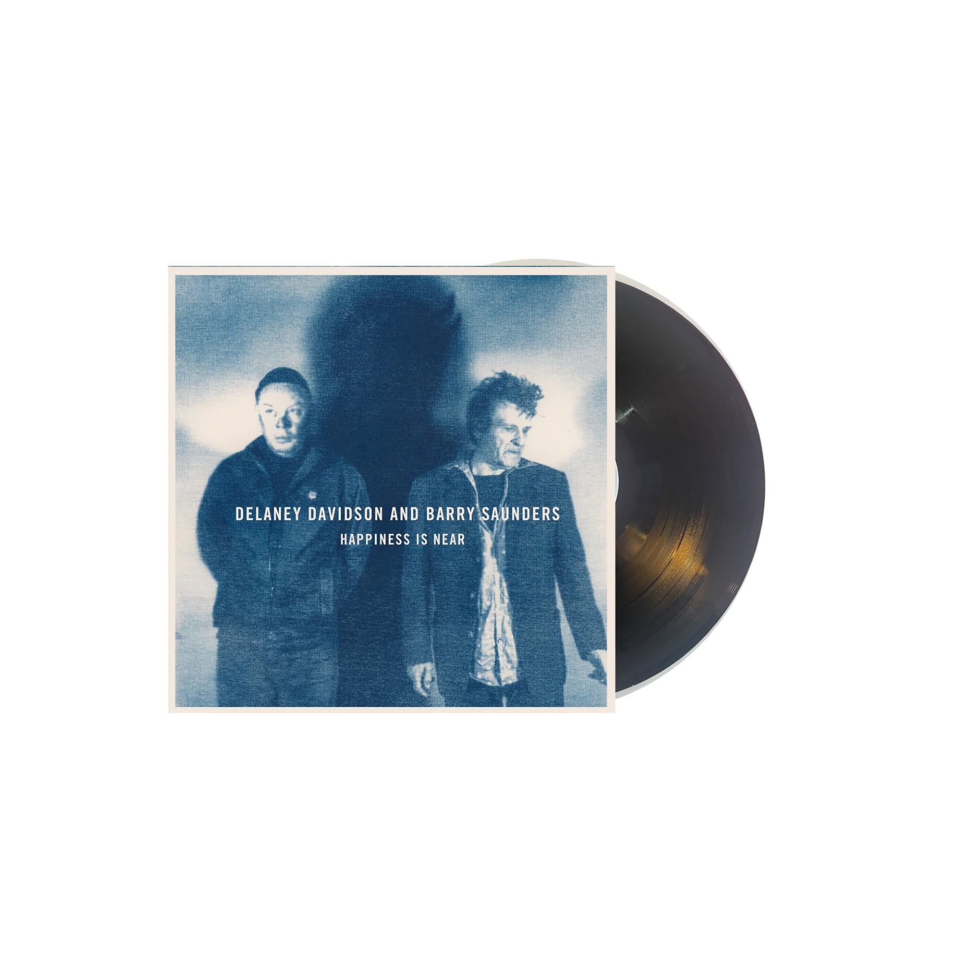 Happiness is Near (Vinyl) - By: Delaney Davidson & Barry Saunders