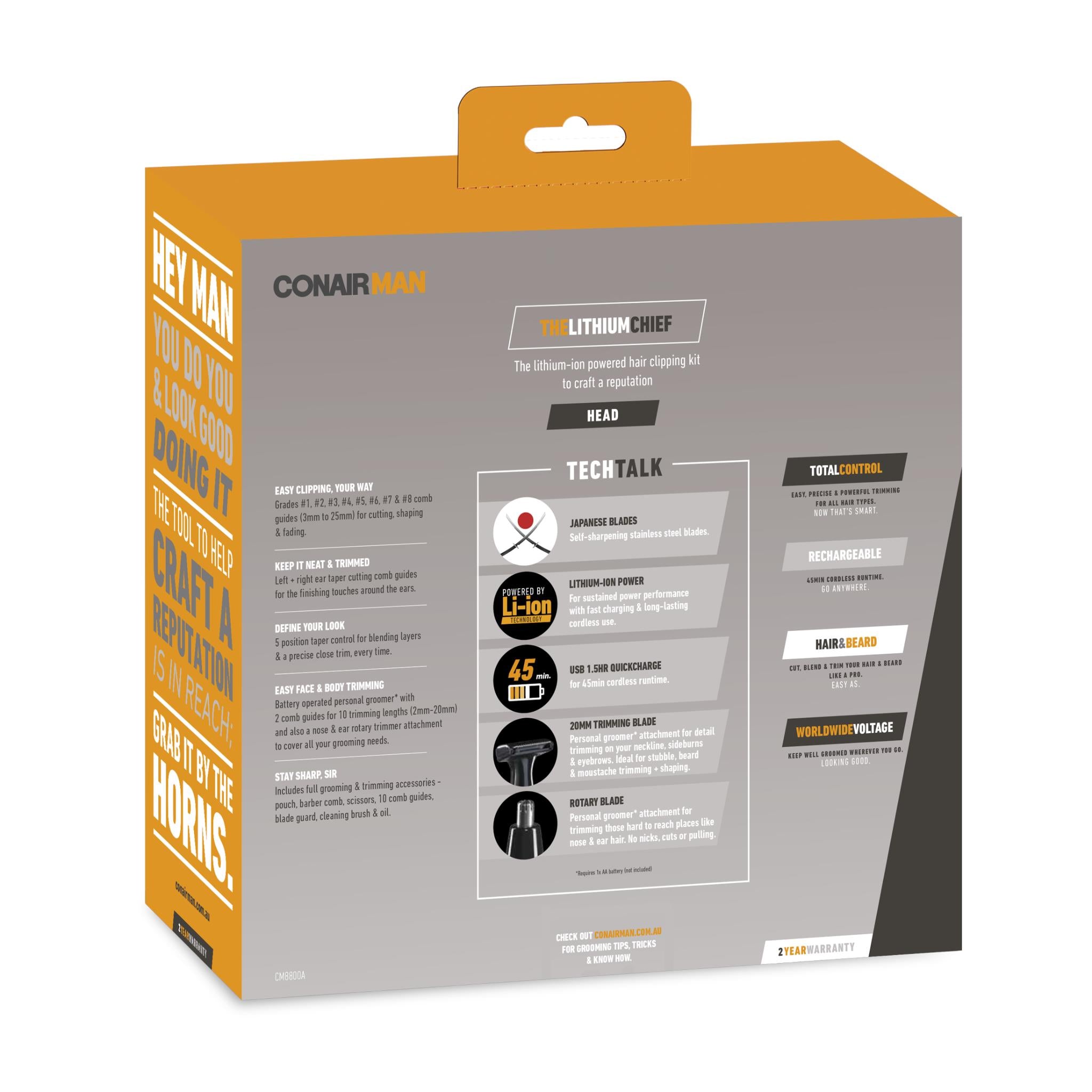 ConairMan The Lithium Chief